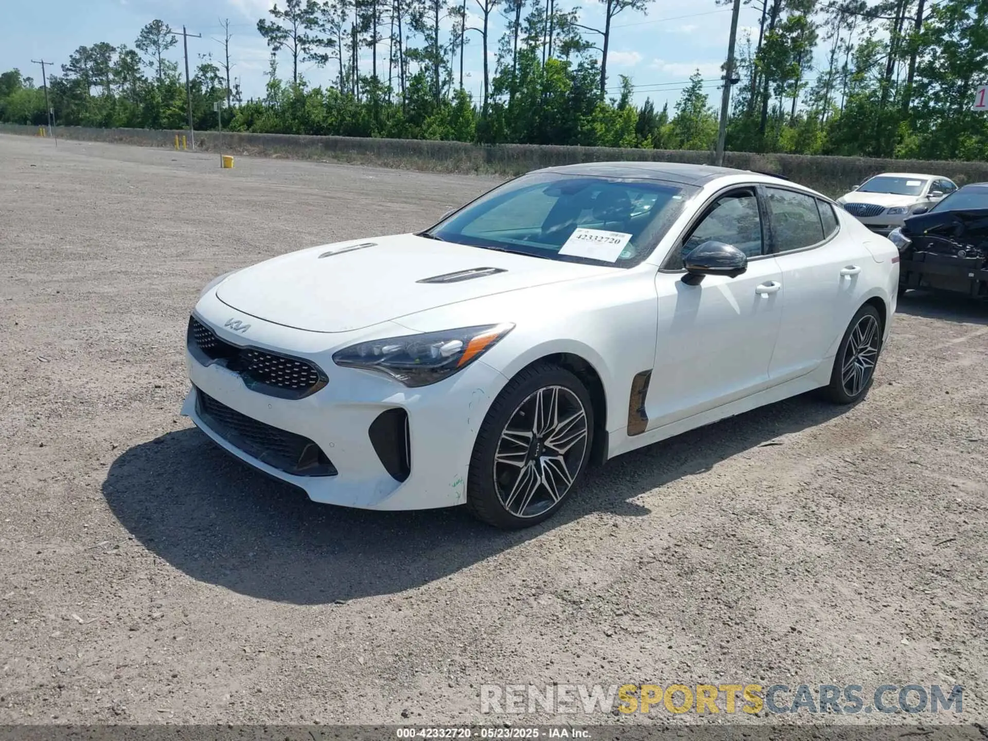 2 Photograph of a damaged car KNAE55LCXP6129216 KIA STINGER 2023