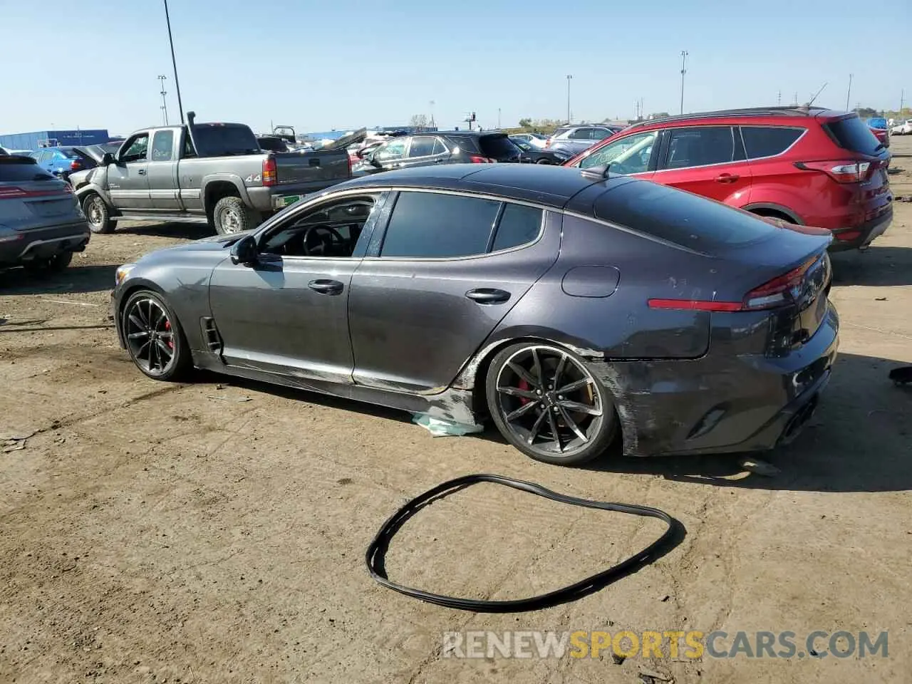 2 Фотография поврежденного автомобиля KNAE55LCXP6129720 KIA STINGER 2023