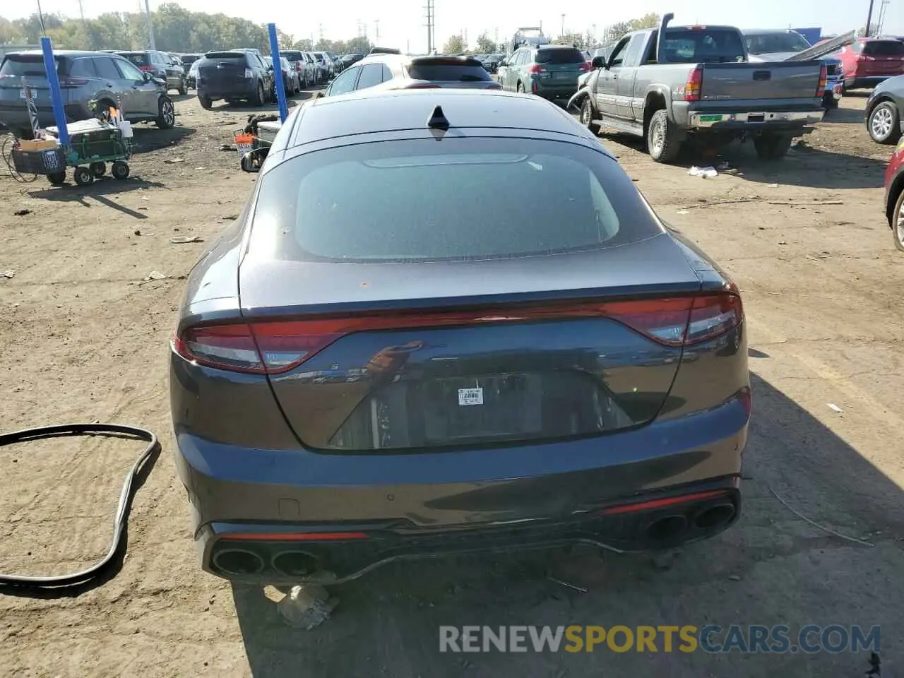6 Фотография поврежденного автомобиля KNAE55LCXP6129720 KIA STINGER 2023