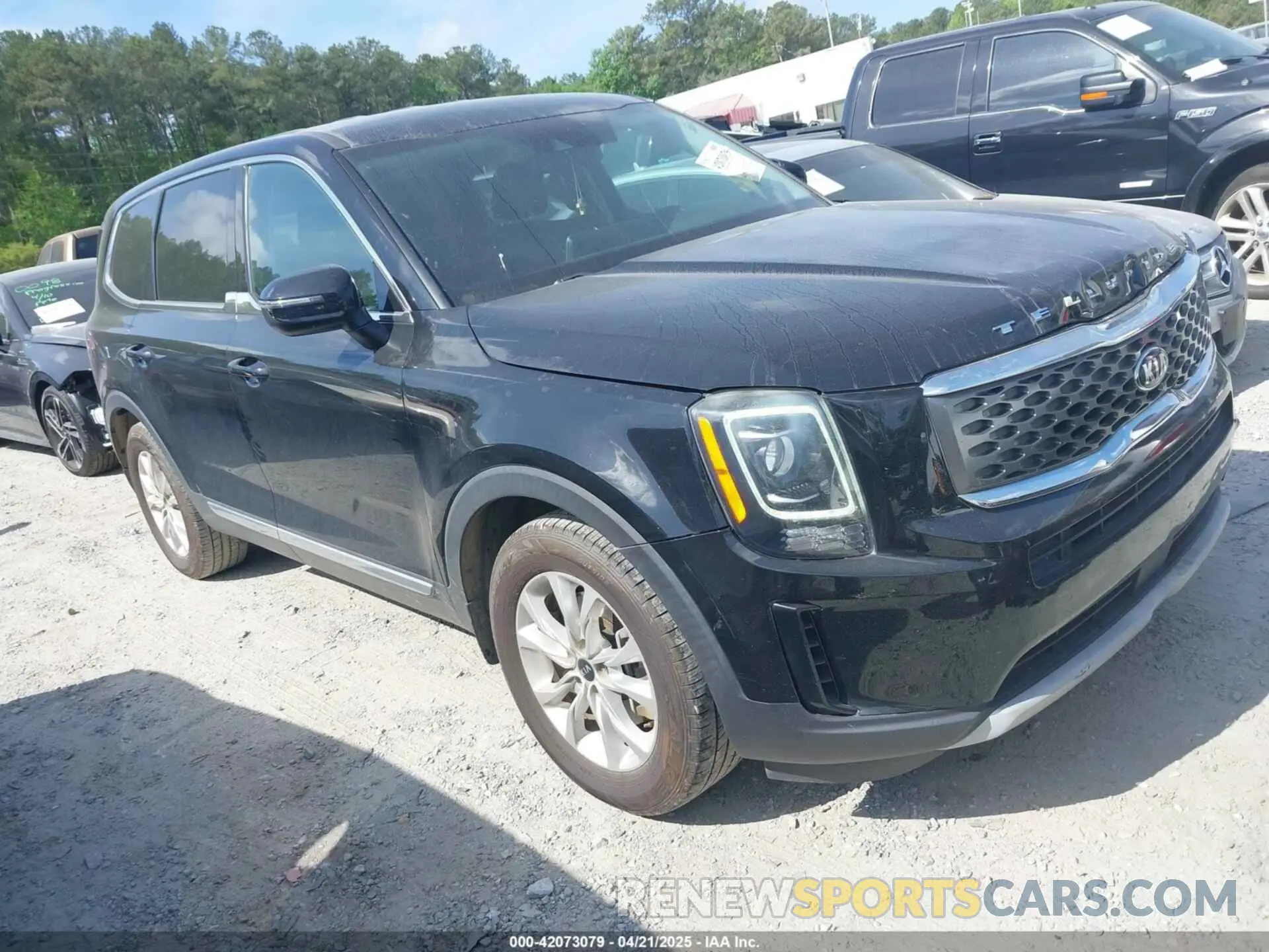 1 Фотография поврежденного автомобиля 5XYP24HC0LG013036 KIA TELLURIDE 2020