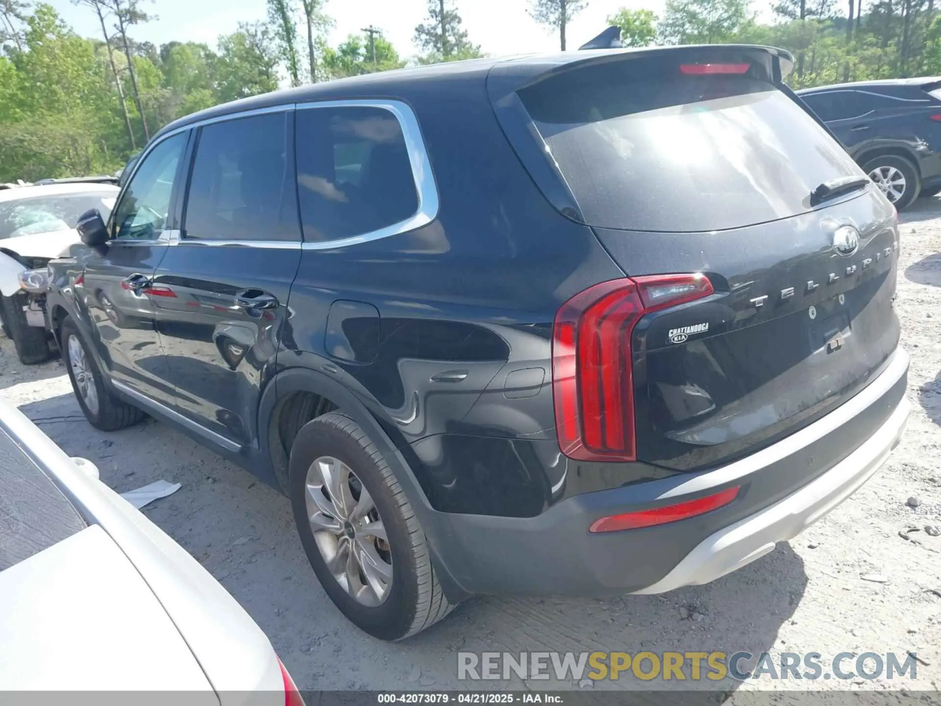 3 Фотография поврежденного автомобиля 5XYP24HC0LG013036 KIA TELLURIDE 2020
