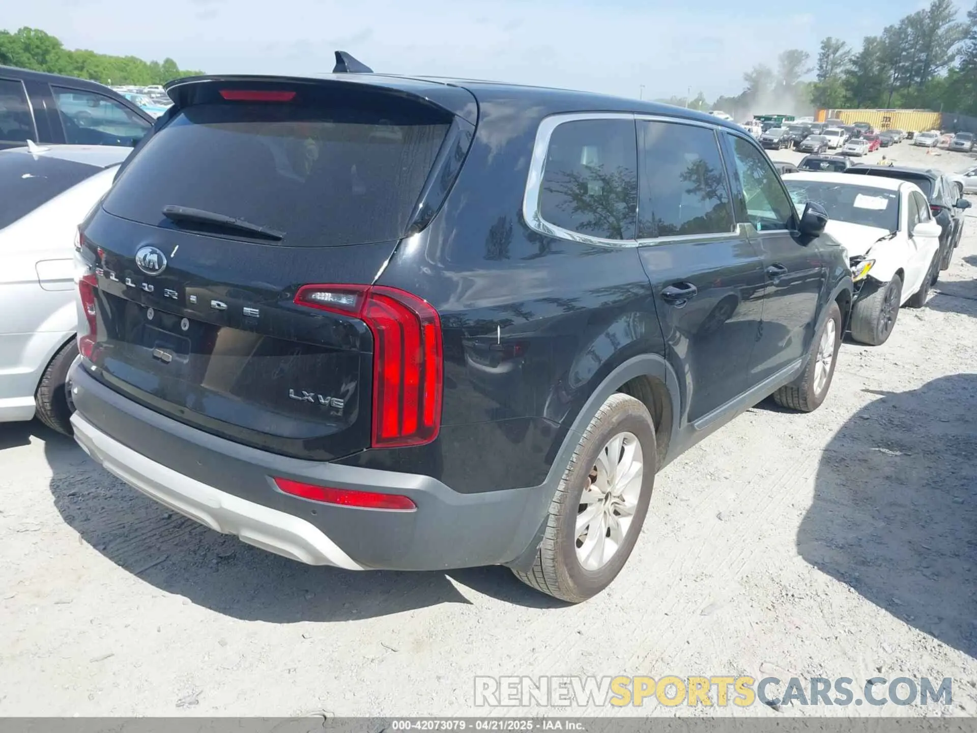 4 Фотография поврежденного автомобиля 5XYP24HC0LG013036 KIA TELLURIDE 2020