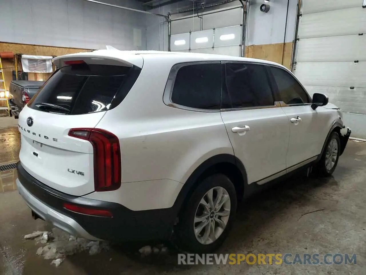 3 Photograph of a damaged car 5XYP24HC1LG029679 KIA TELLURIDE 2020