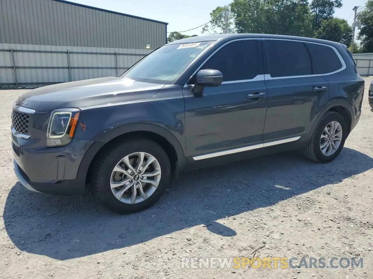 1 Photograph of a damaged car 5XYP24HC5LG025442 KIA TELLURIDE 2020