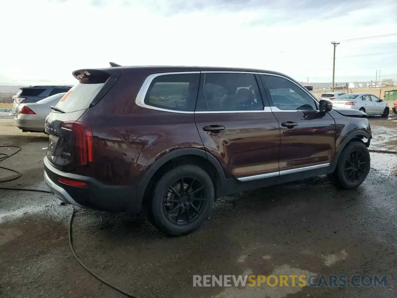 3 Photograph of a damaged car 5XYP24HC6LG059552 KIA TELLURIDE 2020