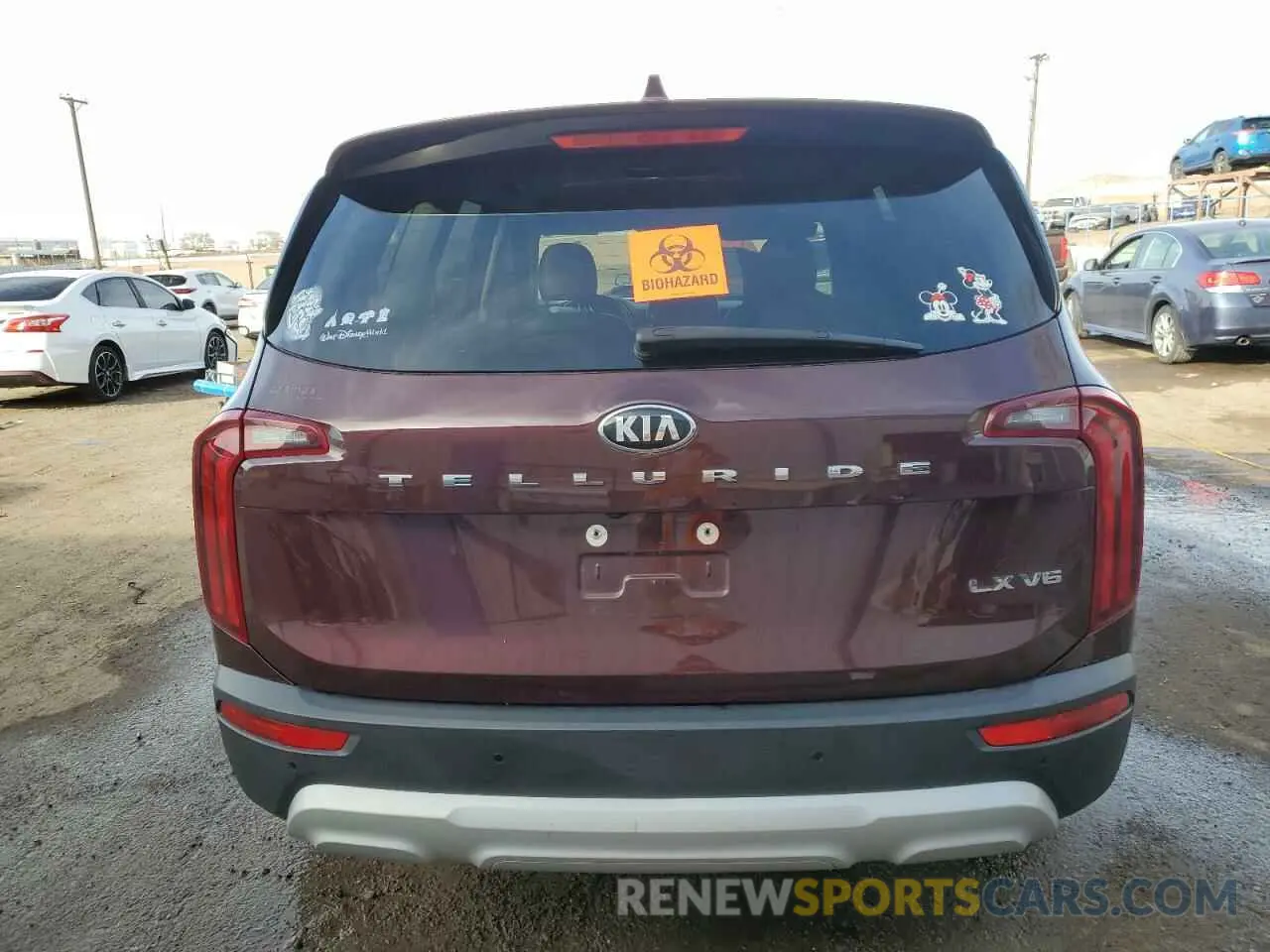 6 Photograph of a damaged car 5XYP24HC6LG059552 KIA TELLURIDE 2020