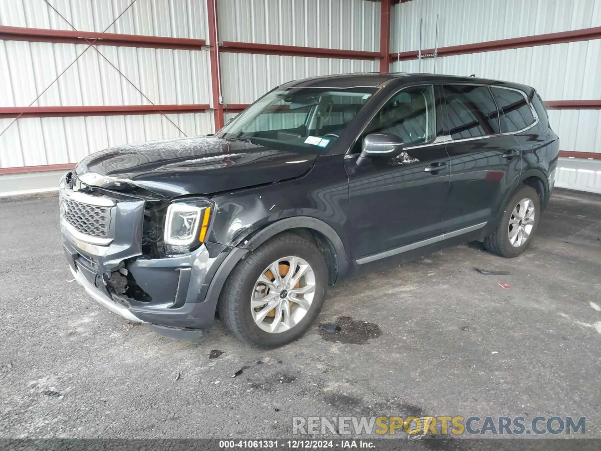 2 Photograph of a damaged car 5XYP2DHC4LG012987 KIA TELLURIDE 2020