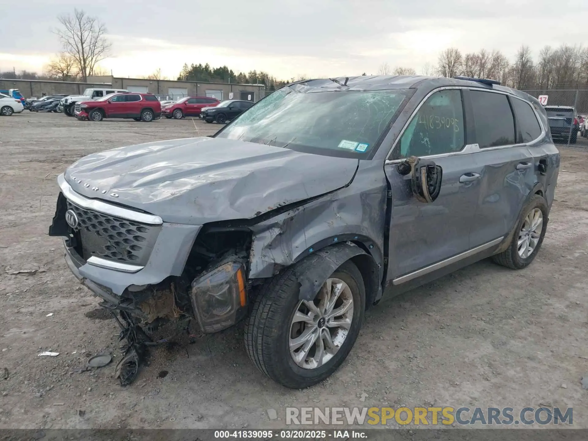 2 Photograph of a damaged car 5XYP2DHC6LG009458 KIA TELLURIDE 2020