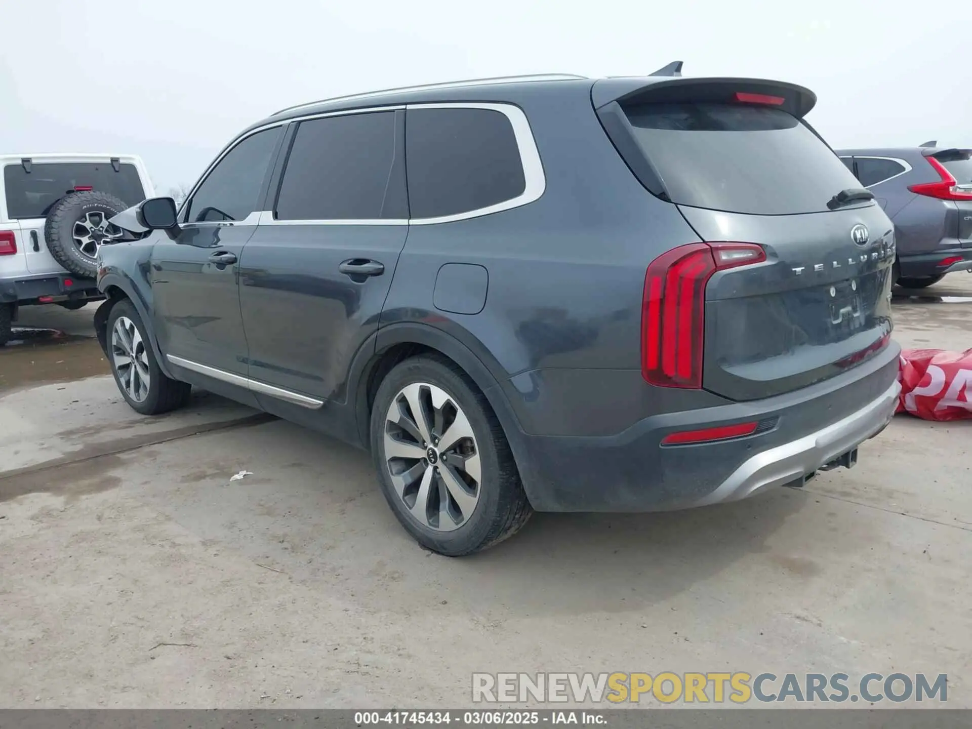 3 Фотография поврежденного автомобиля 5XYP34HC1LG056281 KIA TELLURIDE 2020