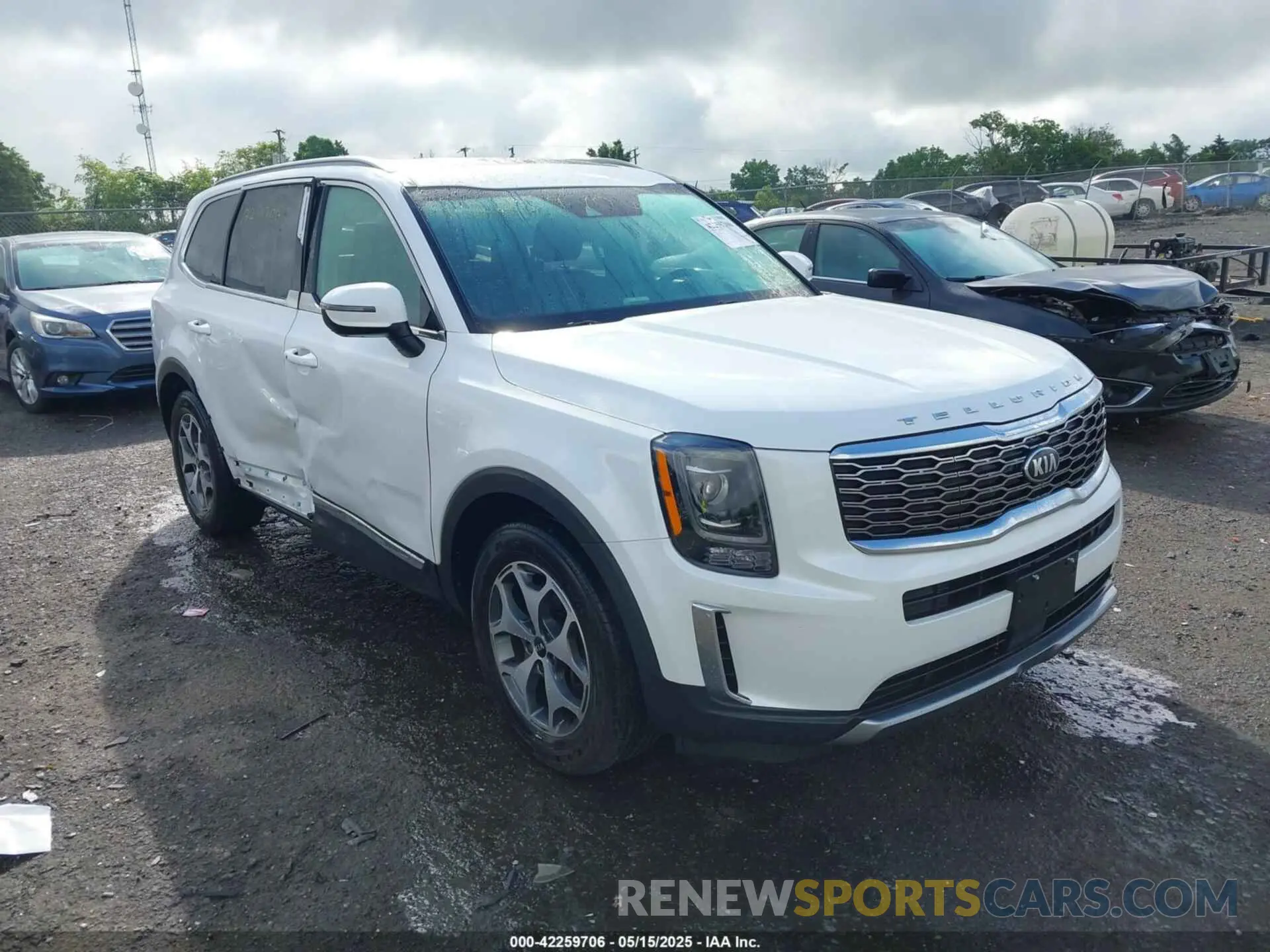 1 Фотография поврежденного автомобиля 5XYP3DHC0LG048043 KIA TELLURIDE 2020