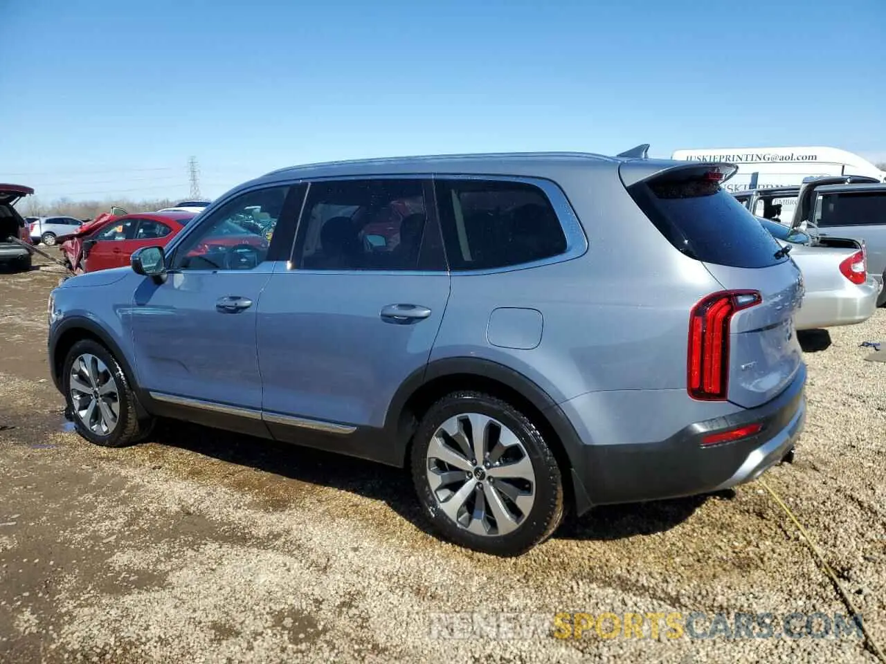 2 Фотография поврежденного автомобиля 5XYP3DHC4LG059241 KIA TELLURIDE 2020