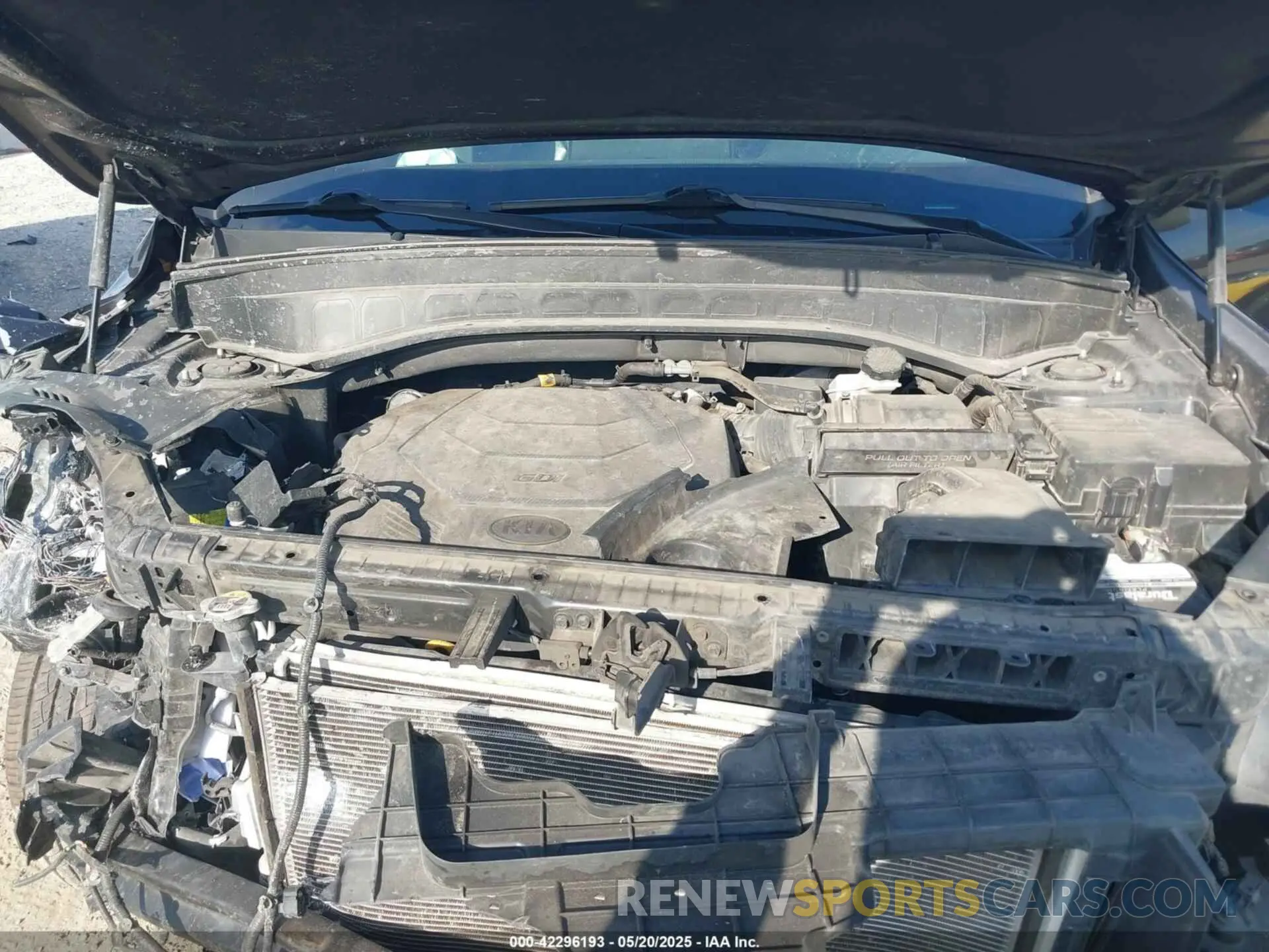 10 Photograph of a damaged car 5XYP54HC6LG045884 KIA TELLURIDE 2020