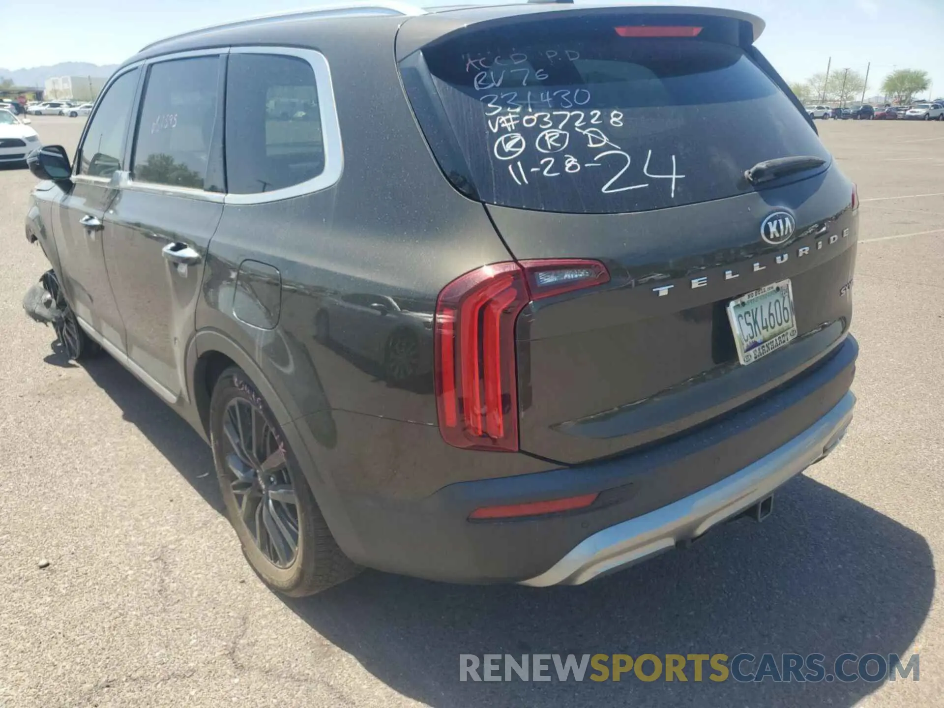 15 Photograph of a damaged car 5XYP54HC9LG037228 KIA TELLURIDE 2020