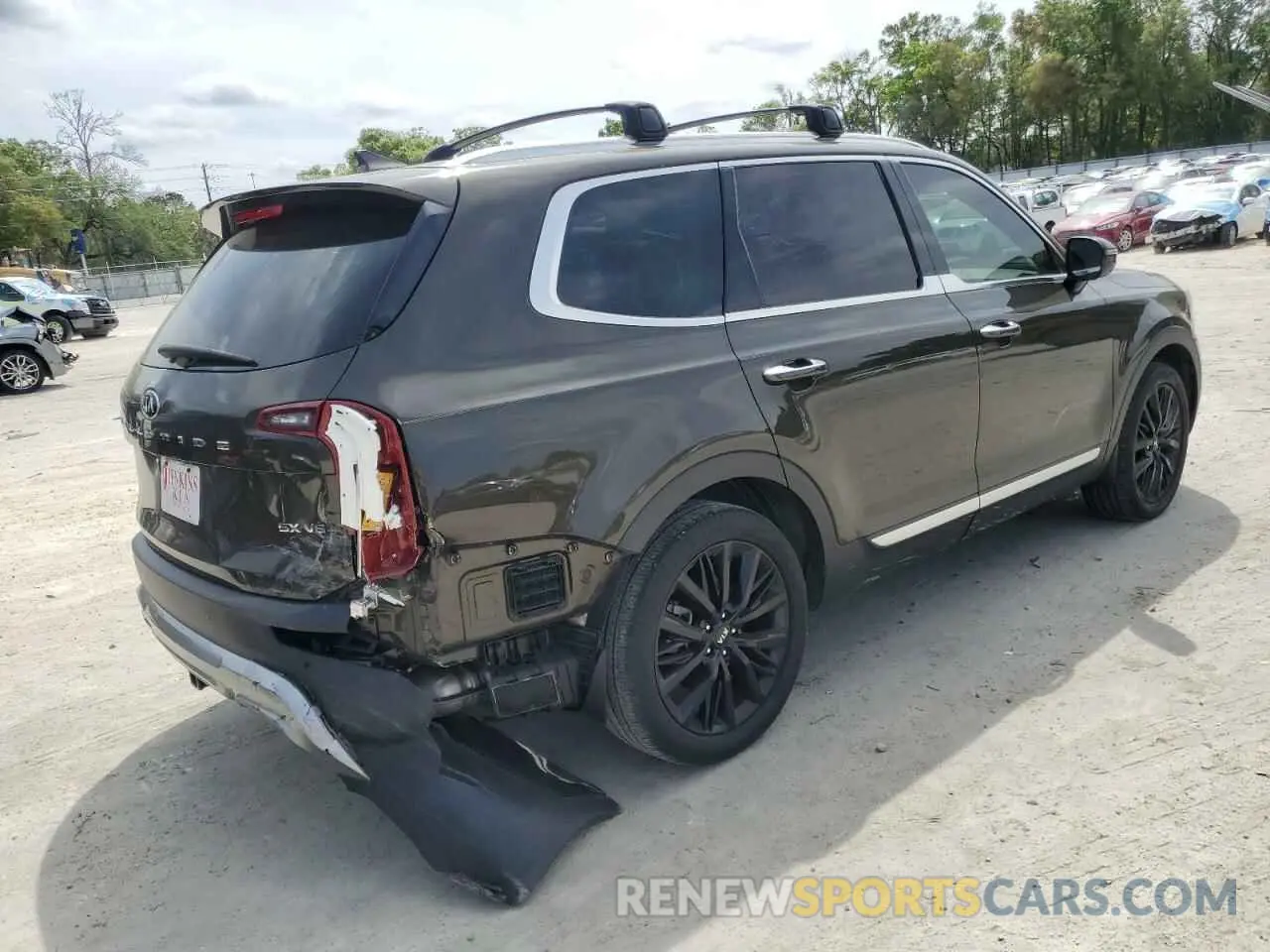 3 Photograph of a damaged car 5XYP54HCXLG040915 KIA TELLURIDE 2020