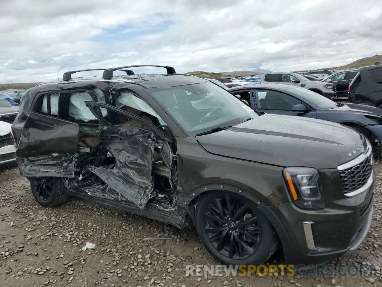 4 Фотография поврежденного автомобиля 5XYP5DHC2LG045185 KIA TELLURIDE 2020