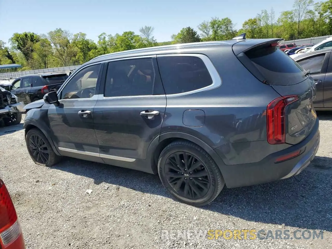 2 Photograph of a damaged car 5XYP5DHC4LG052302 KIA TELLURIDE 2020