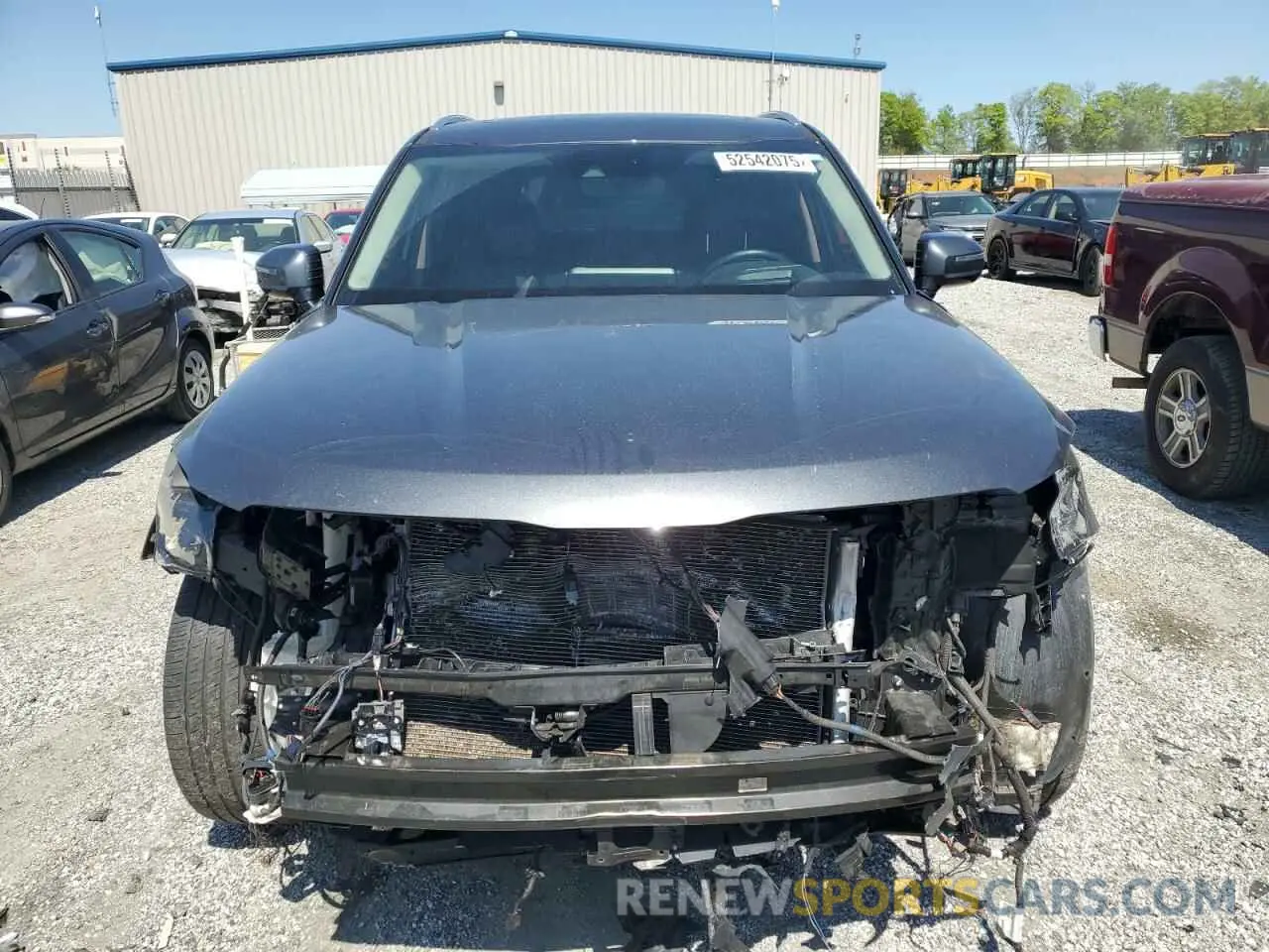 5 Photograph of a damaged car 5XYP5DHC4LG052302 KIA TELLURIDE 2020