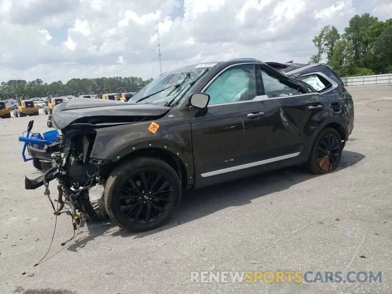 1 Photograph of a damaged car 5XYP5DHC8LG091426 KIA TELLURIDE 2020
