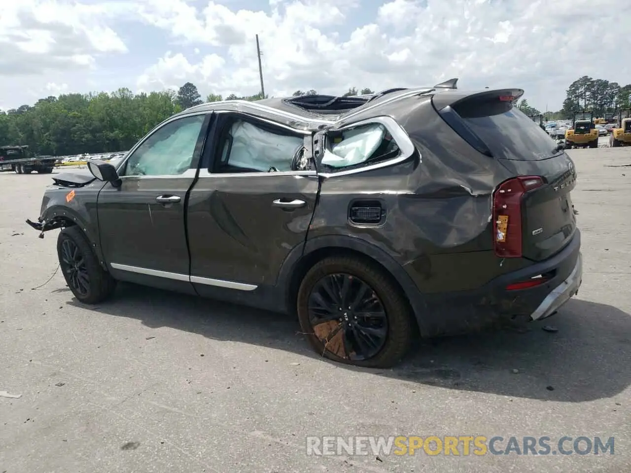 2 Photograph of a damaged car 5XYP5DHC8LG091426 KIA TELLURIDE 2020