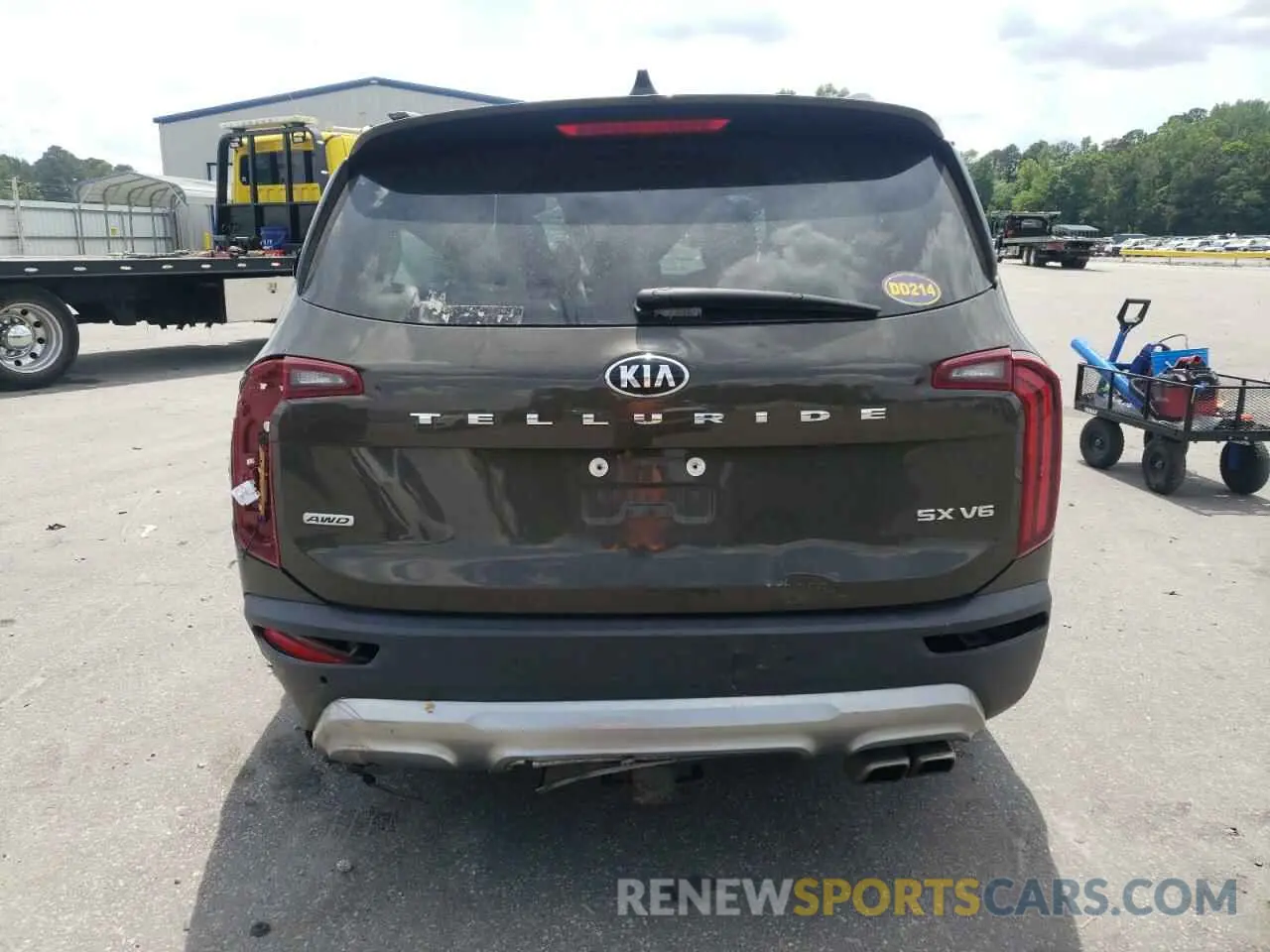 6 Photograph of a damaged car 5XYP5DHC8LG091426 KIA TELLURIDE 2020