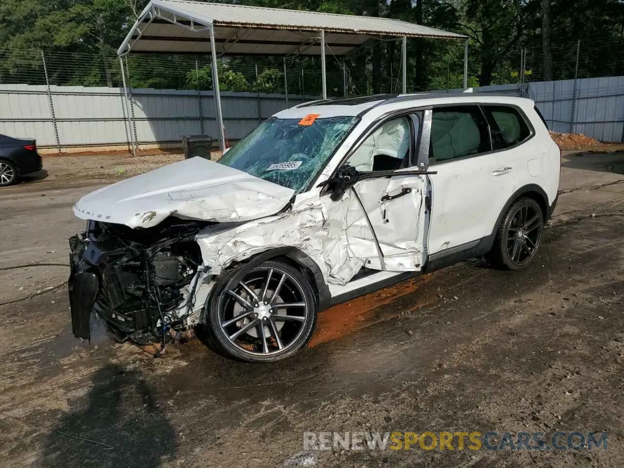 1 Фотография поврежденного автомобиля 5XYP64HC5LG003526 KIA TELLURIDE 2020