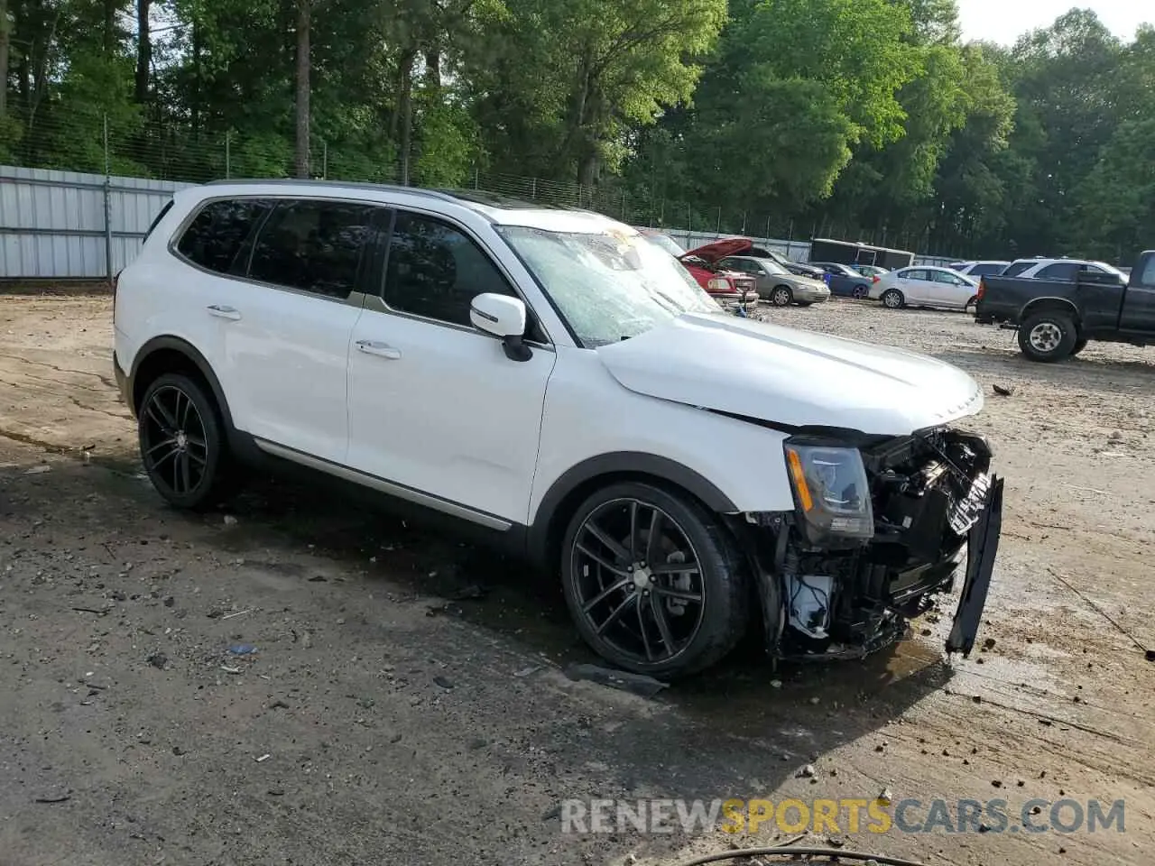 4 Фотография поврежденного автомобиля 5XYP64HC5LG003526 KIA TELLURIDE 2020