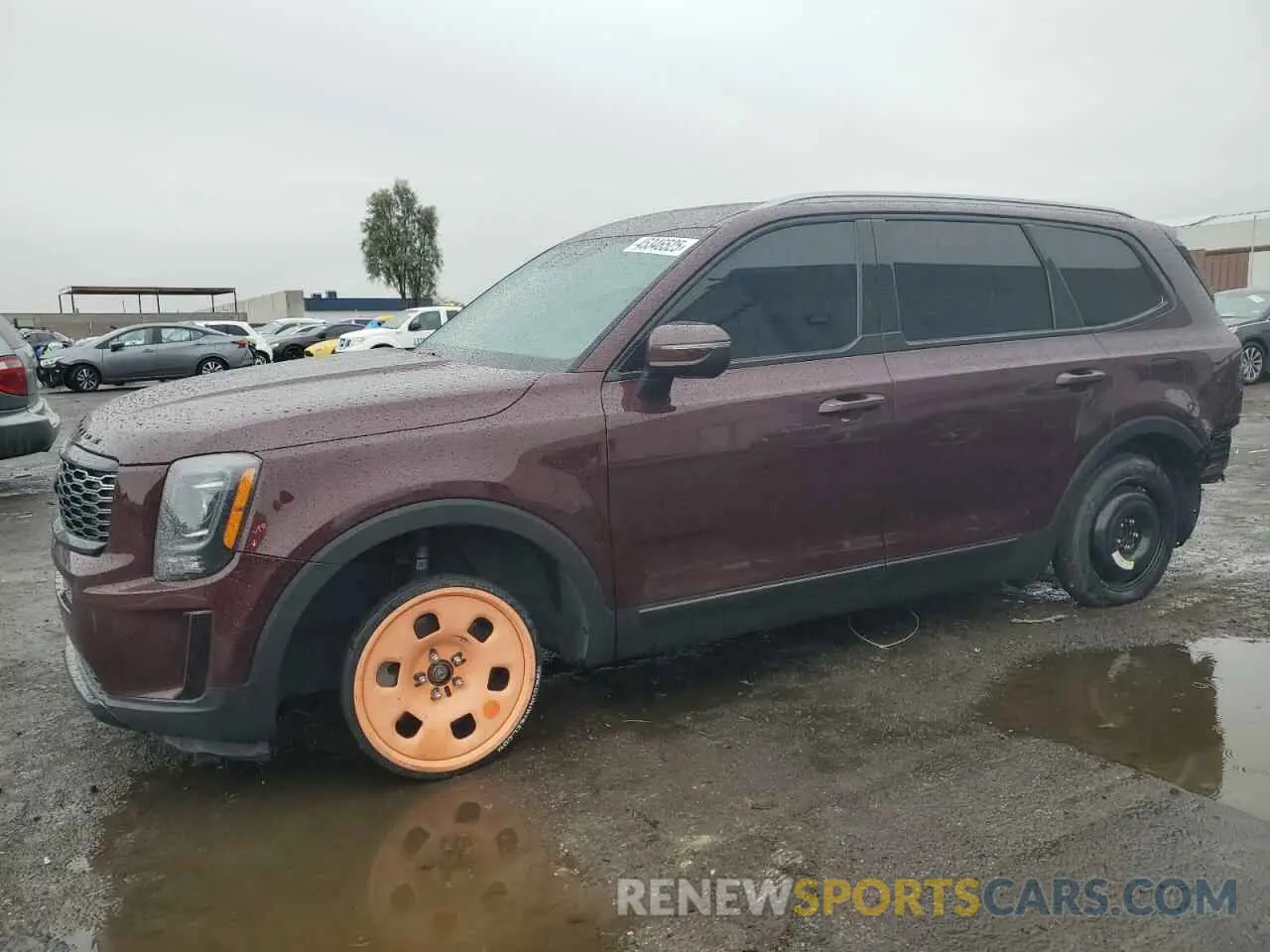 1 Photograph of a damaged car 5XYP64HC5LG013960 KIA TELLURIDE 2020