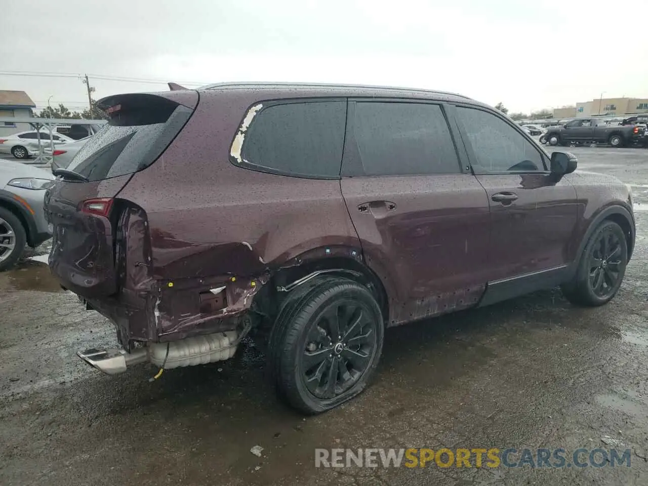 3 Photograph of a damaged car 5XYP64HC5LG013960 KIA TELLURIDE 2020