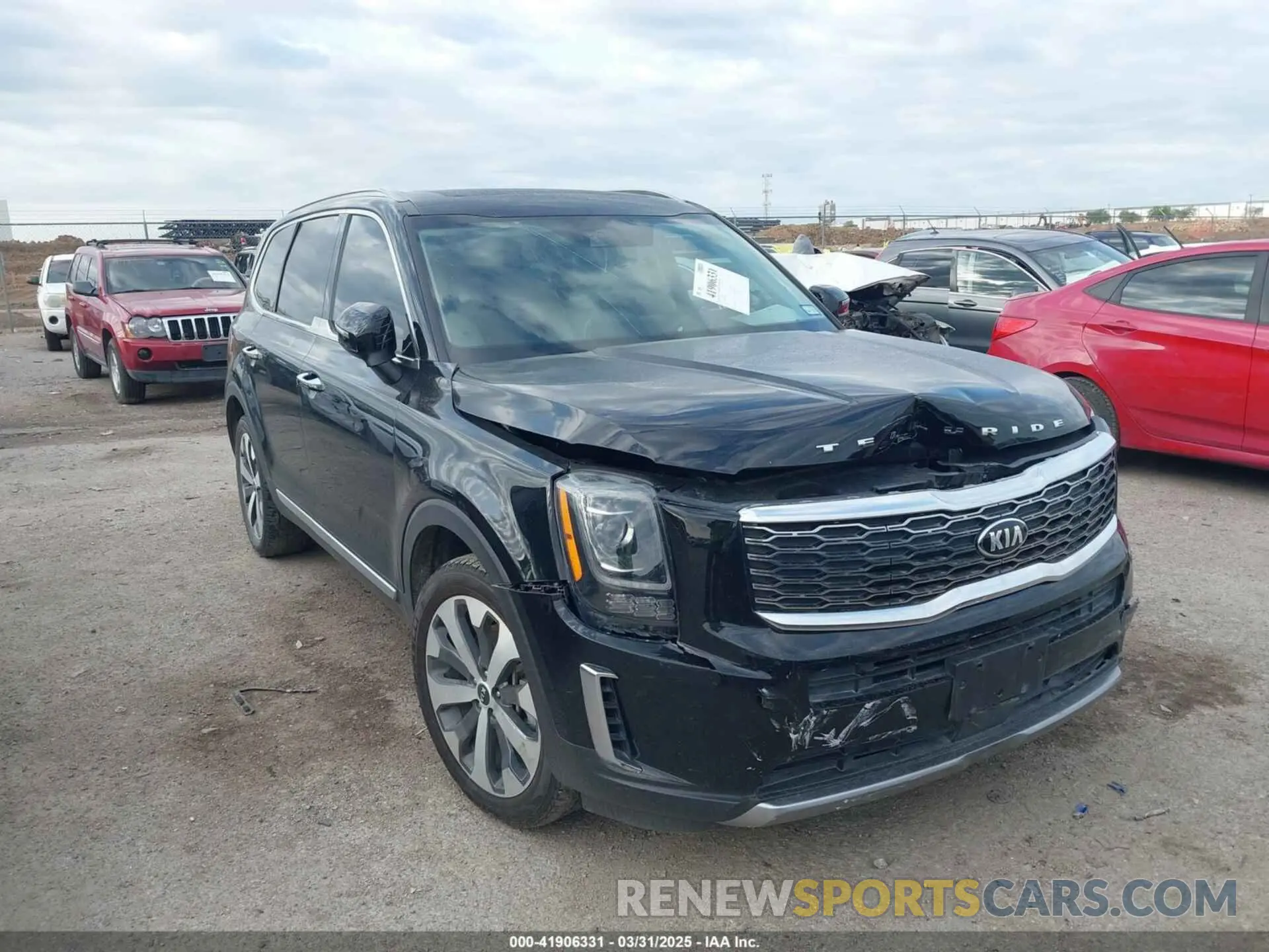1 Photograph of a damaged car 5XYP64HC5LG020312 KIA TELLURIDE 2020