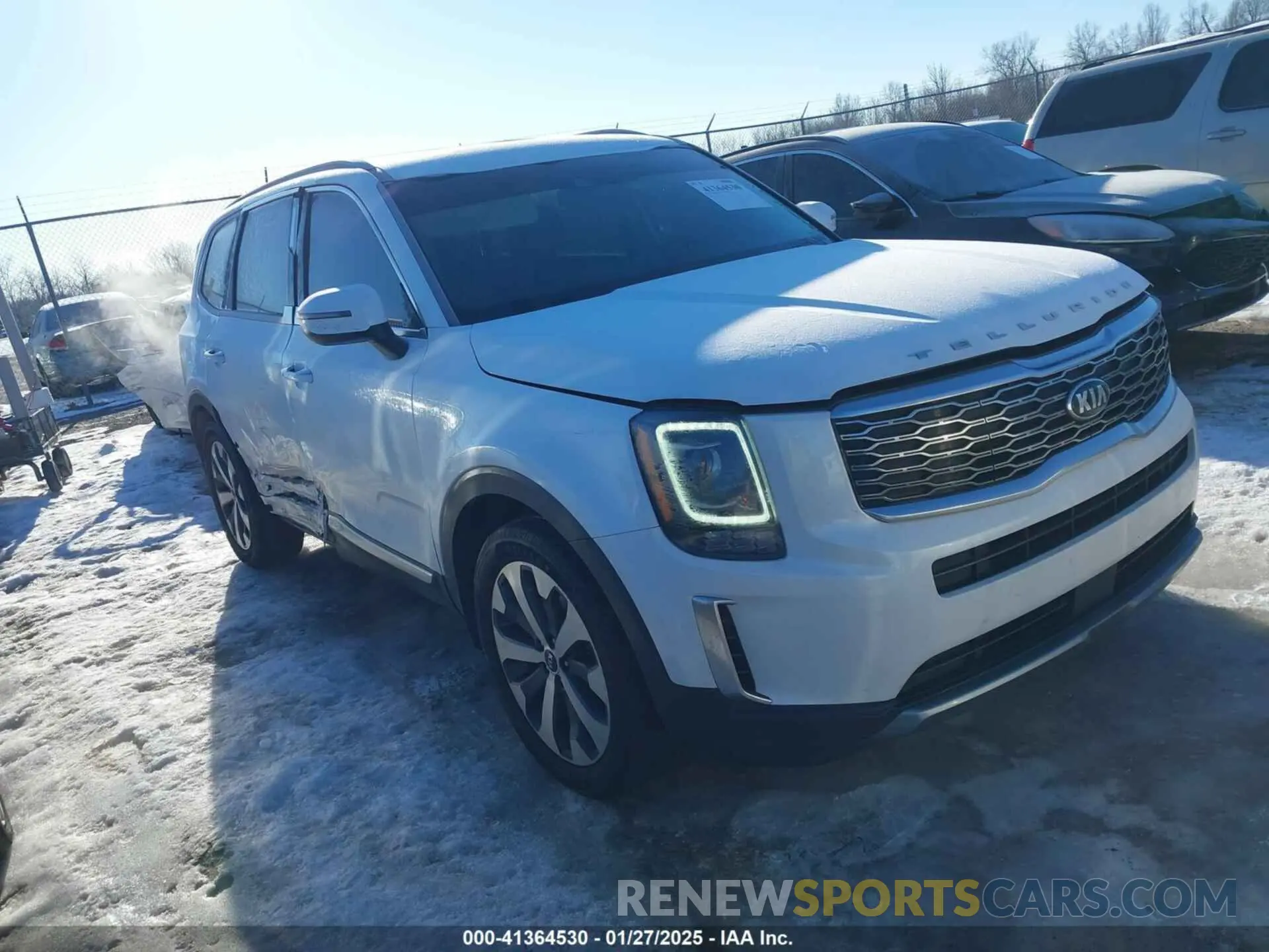 1 Photograph of a damaged car 5XYP64HC6LG093799 KIA TELLURIDE 2020