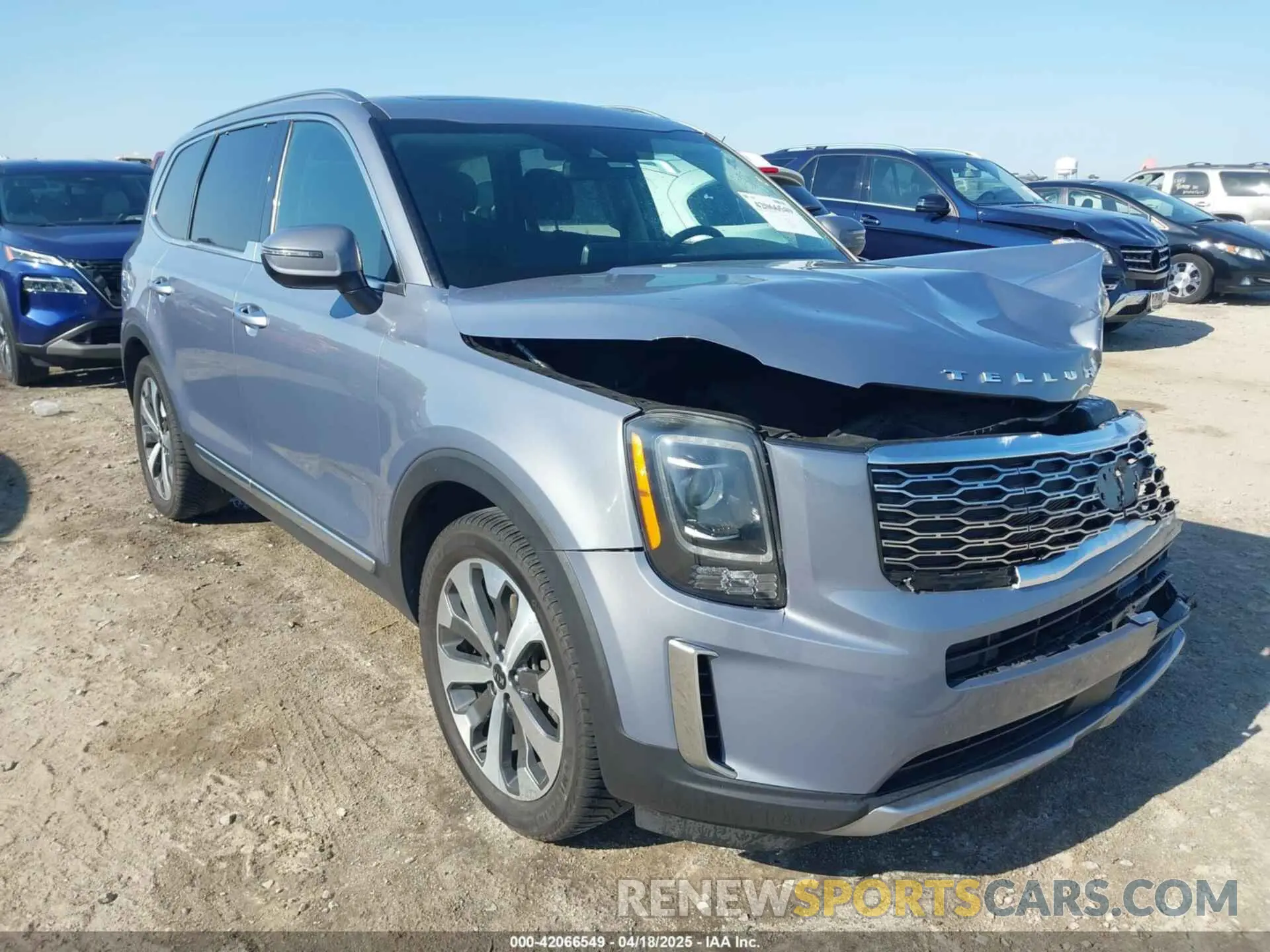 1 Фотография поврежденного автомобиля 5XYP64HCXLG010312 KIA TELLURIDE 2020