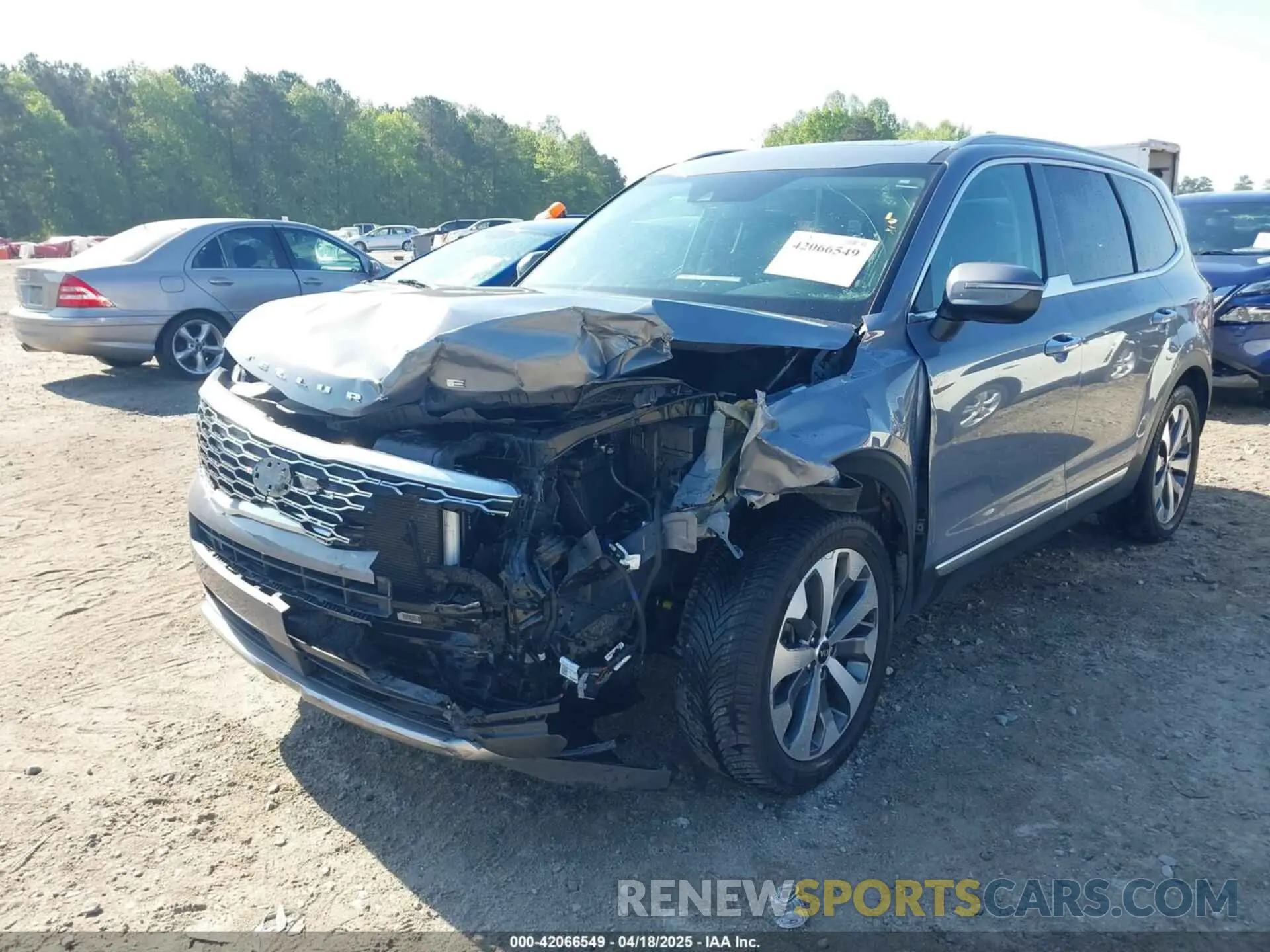 2 Фотография поврежденного автомобиля 5XYP64HCXLG010312 KIA TELLURIDE 2020