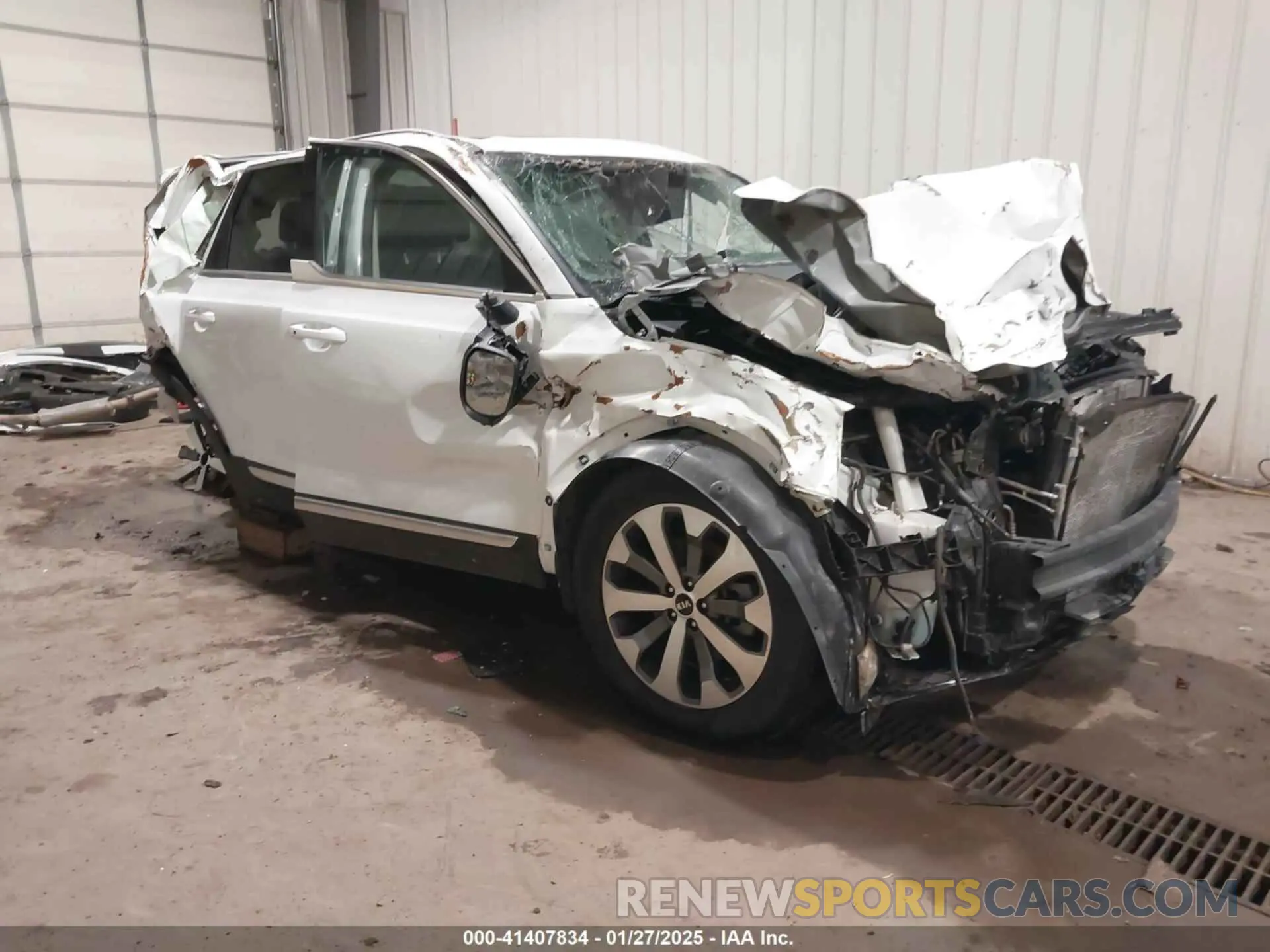 1 Photograph of a damaged car 5XYP64HCXLG028762 KIA TELLURIDE 2020