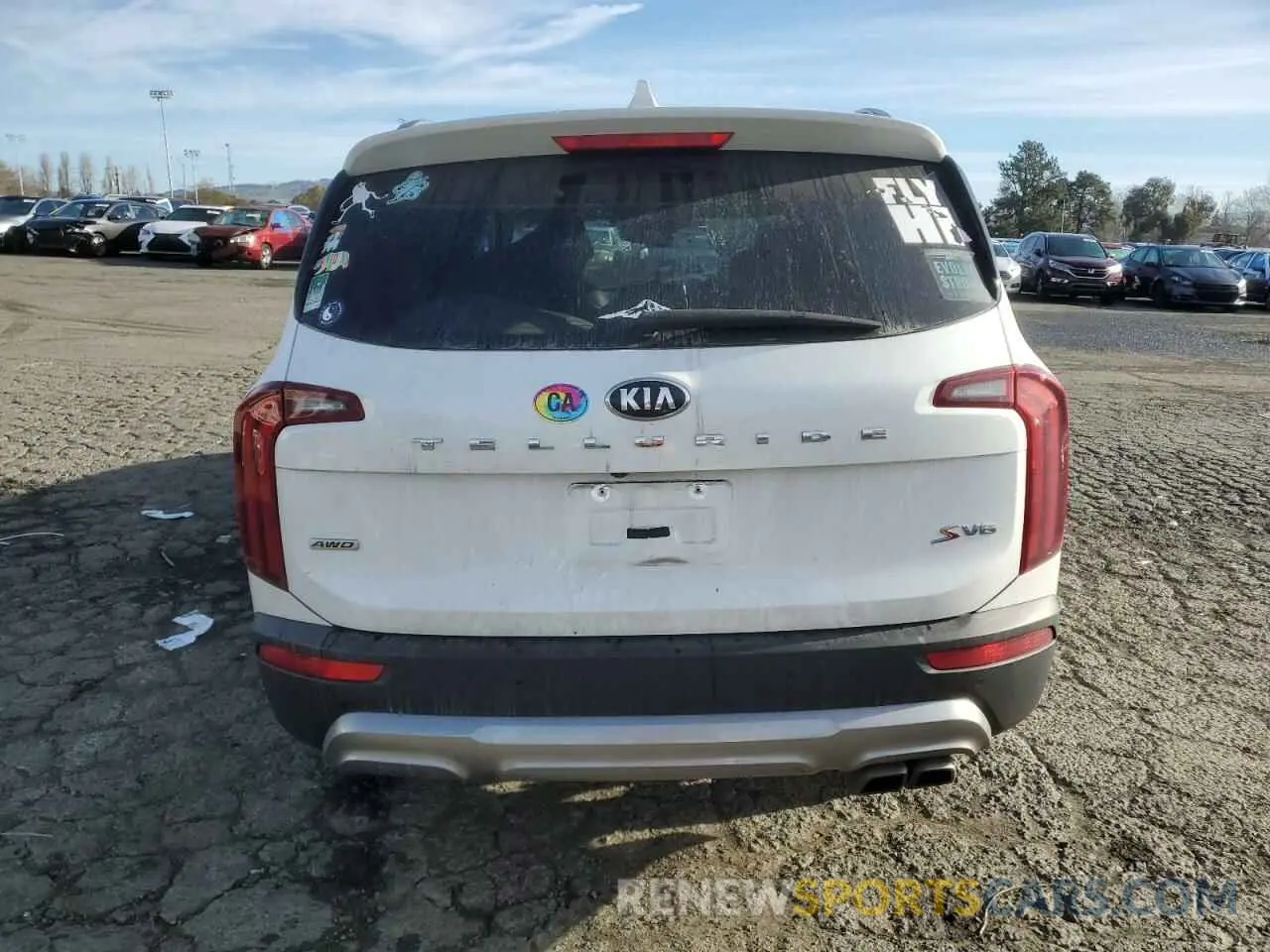 6 Фотография поврежденного автомобиля 5XYP6DHC5LG069669 KIA TELLURIDE 2020
