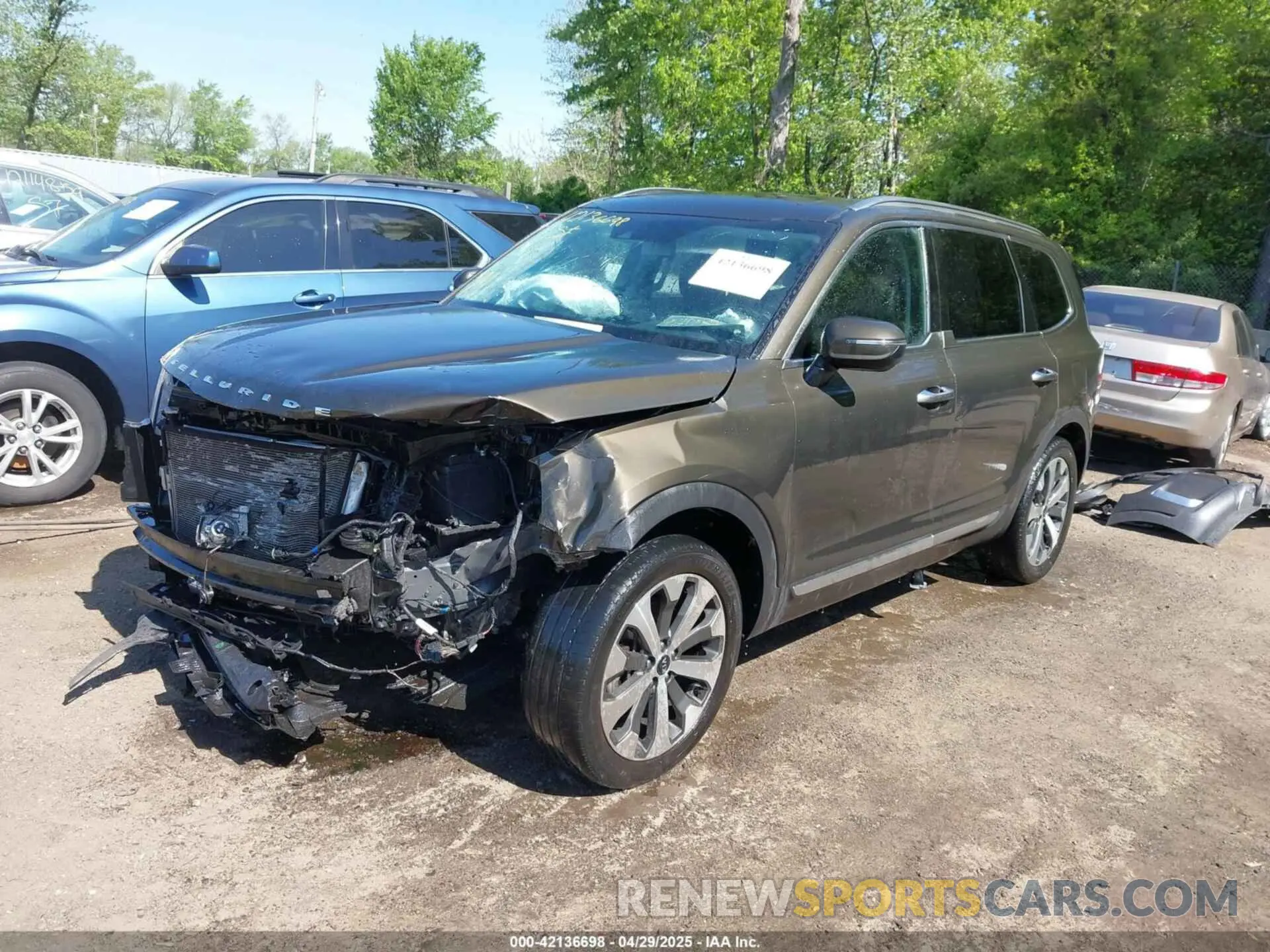2 Фотография поврежденного автомобиля 5XYP6DHC7LG030744 KIA TELLURIDE 2020