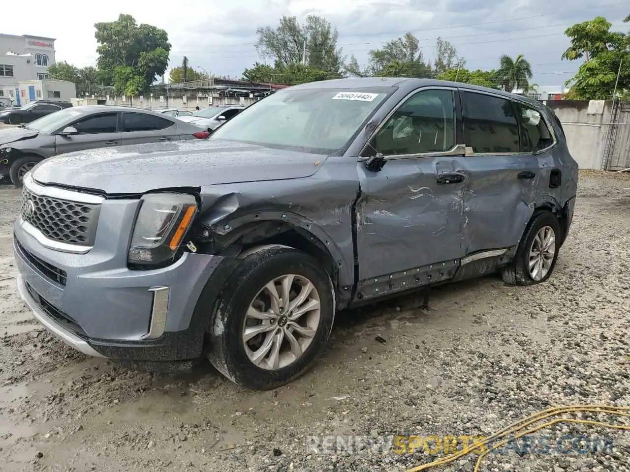 1 Фотография поврежденного автомобиля 5XYP24HC6MG134963 KIA TELLURIDE 2021