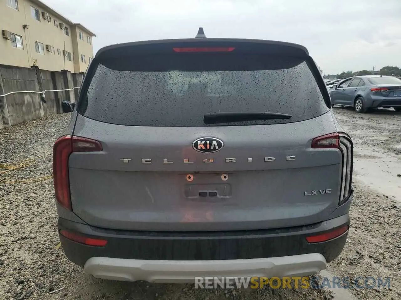6 Фотография поврежденного автомобиля 5XYP24HC6MG134963 KIA TELLURIDE 2021