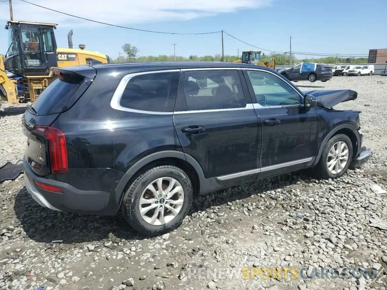 3 Photograph of a damaged car 5XYP2DHC1MG137401 KIA TELLURIDE 2021