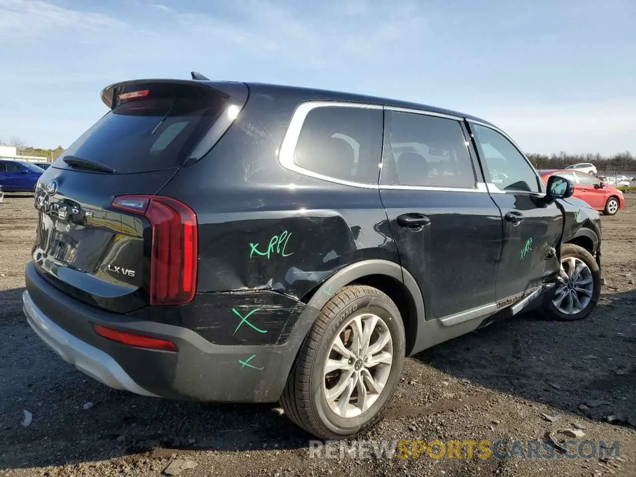 3 Фотография поврежденного автомобиля 5XYP2DHC2MG140873 KIA TELLURIDE 2021