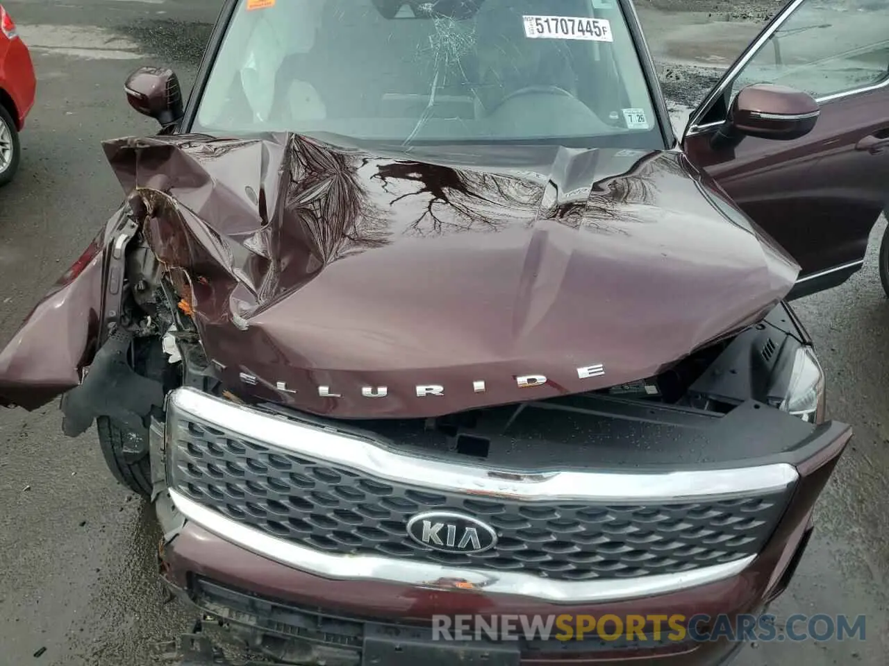 12 Photograph of a damaged car 5XYP2DHC8MG160478 KIA TELLURIDE 2021