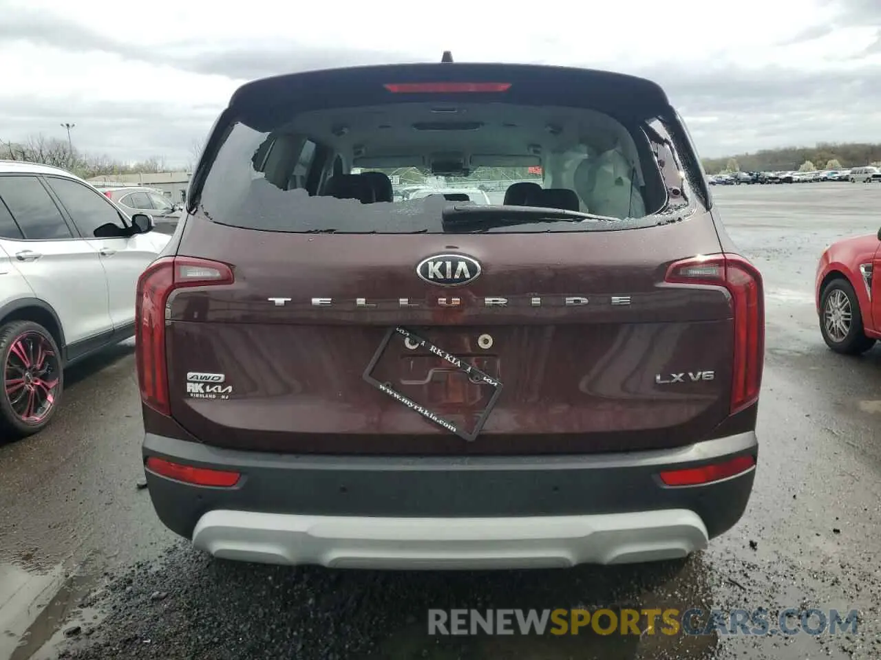 6 Photograph of a damaged car 5XYP2DHC8MG160478 KIA TELLURIDE 2021