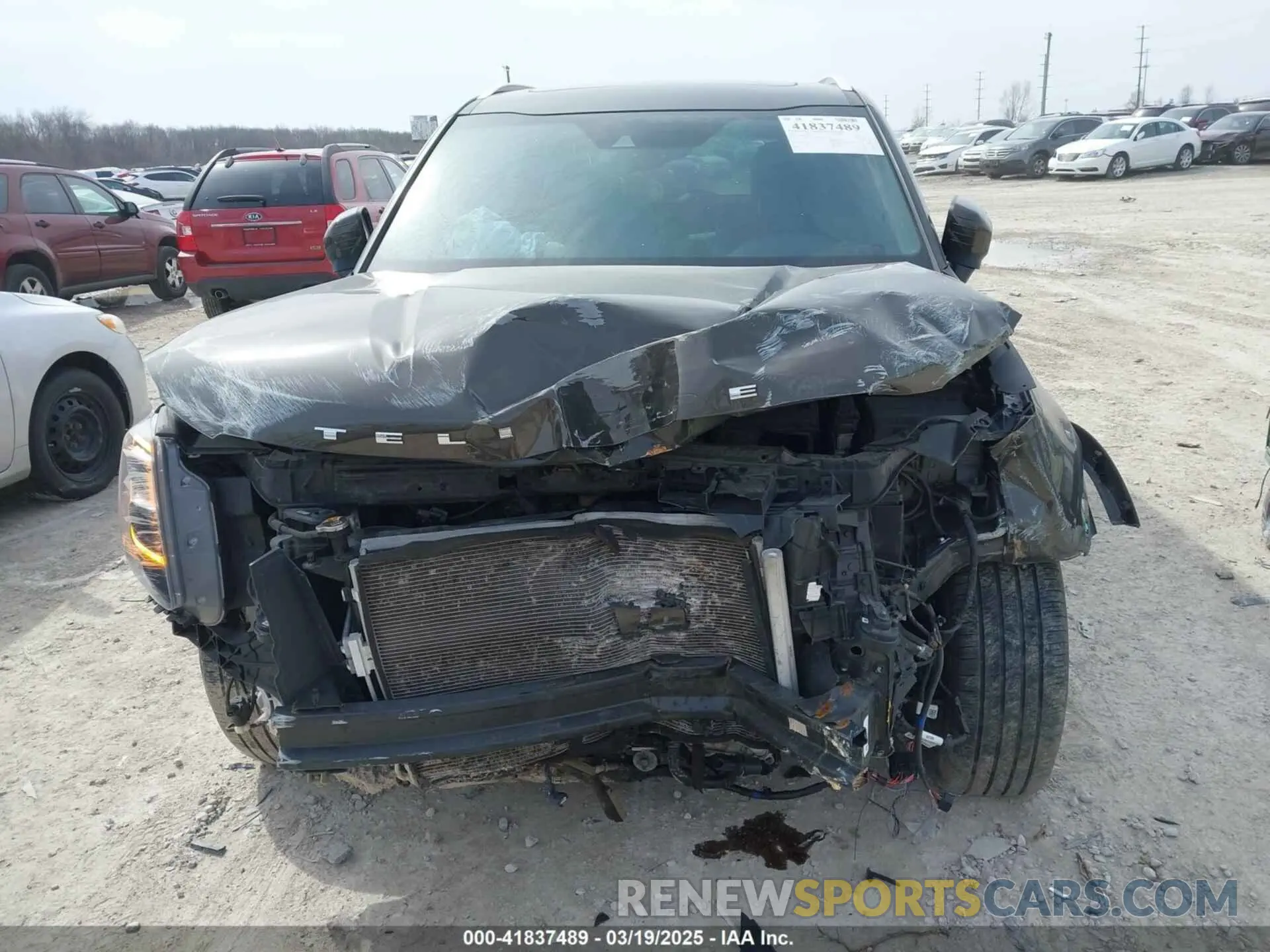 13 Фотография поврежденного автомобиля 5XYP34HC0MG162318 KIA TELLURIDE 2021
