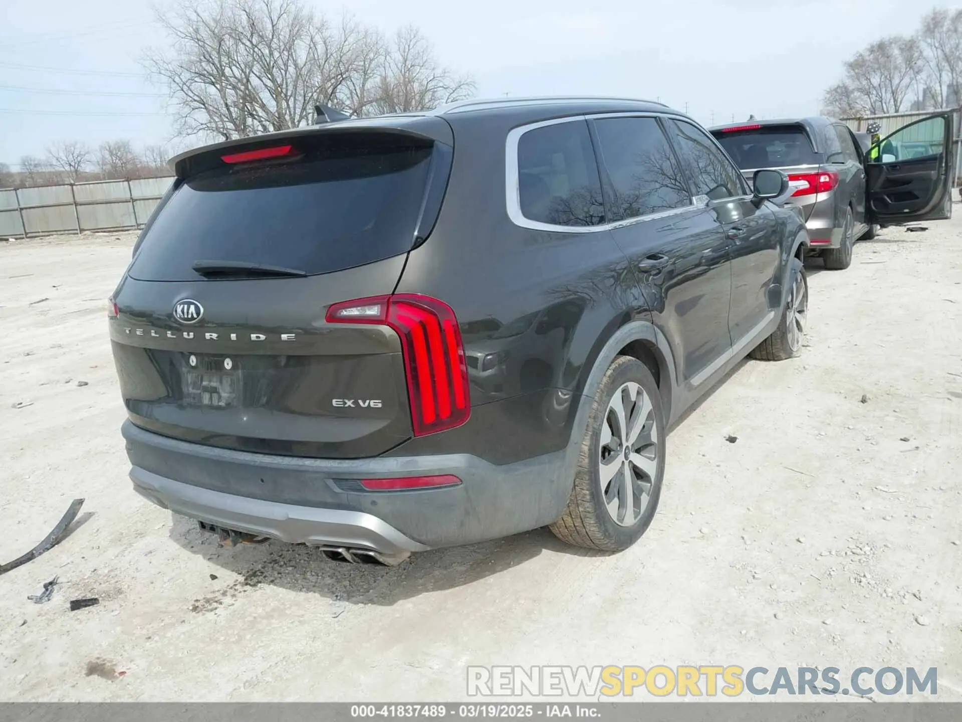 4 Фотография поврежденного автомобиля 5XYP34HC0MG162318 KIA TELLURIDE 2021
