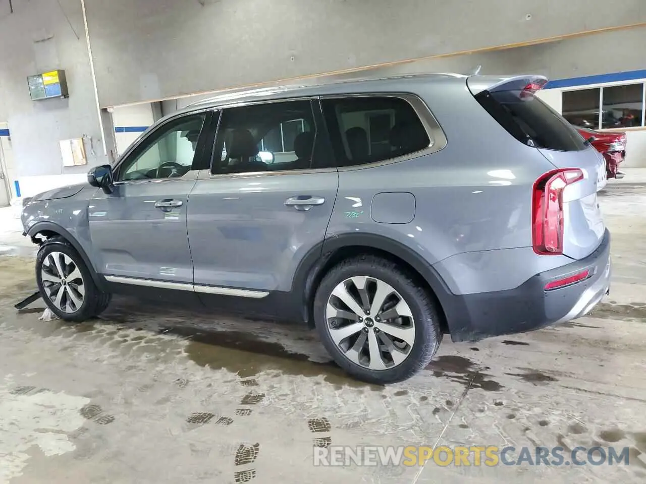 2 Photograph of a damaged car 5XYP34HC0MG183248 KIA TELLURIDE 2021
