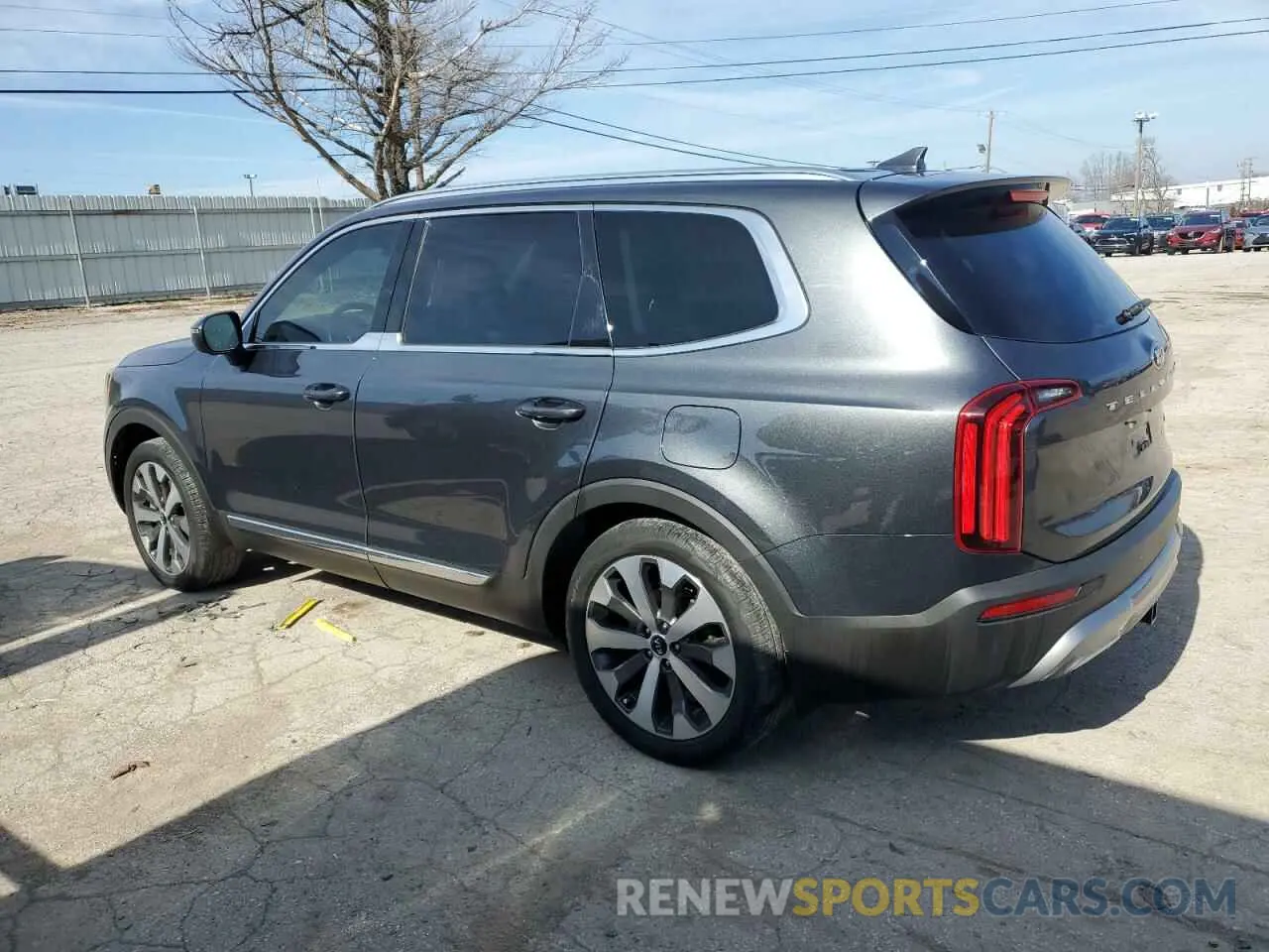 2 Photograph of a damaged car 5XYP34HC0MG183833 KIA TELLURIDE 2021