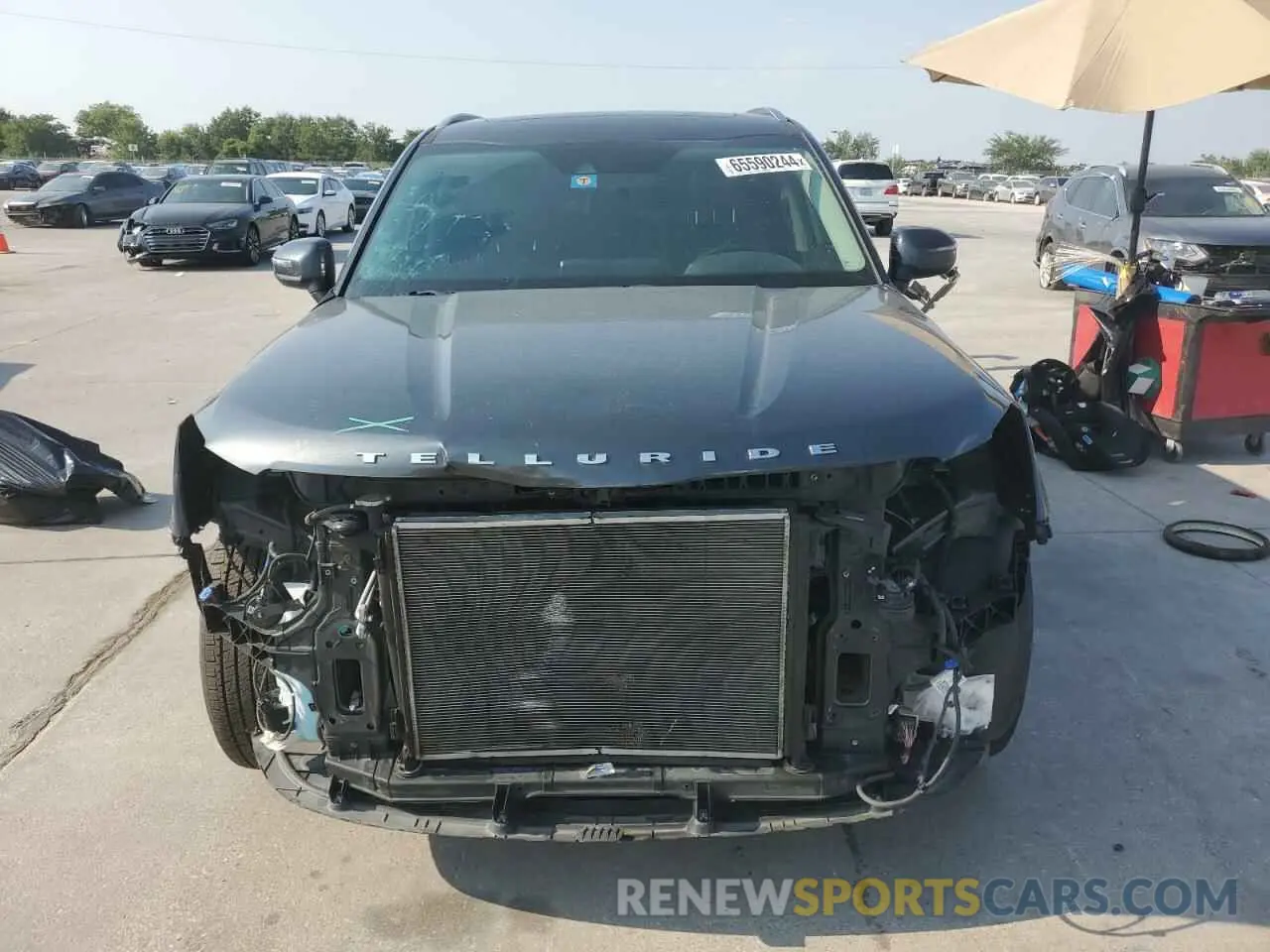 5 Photograph of a damaged car 5XYP34HC2MG122466 KIA TELLURIDE 2021