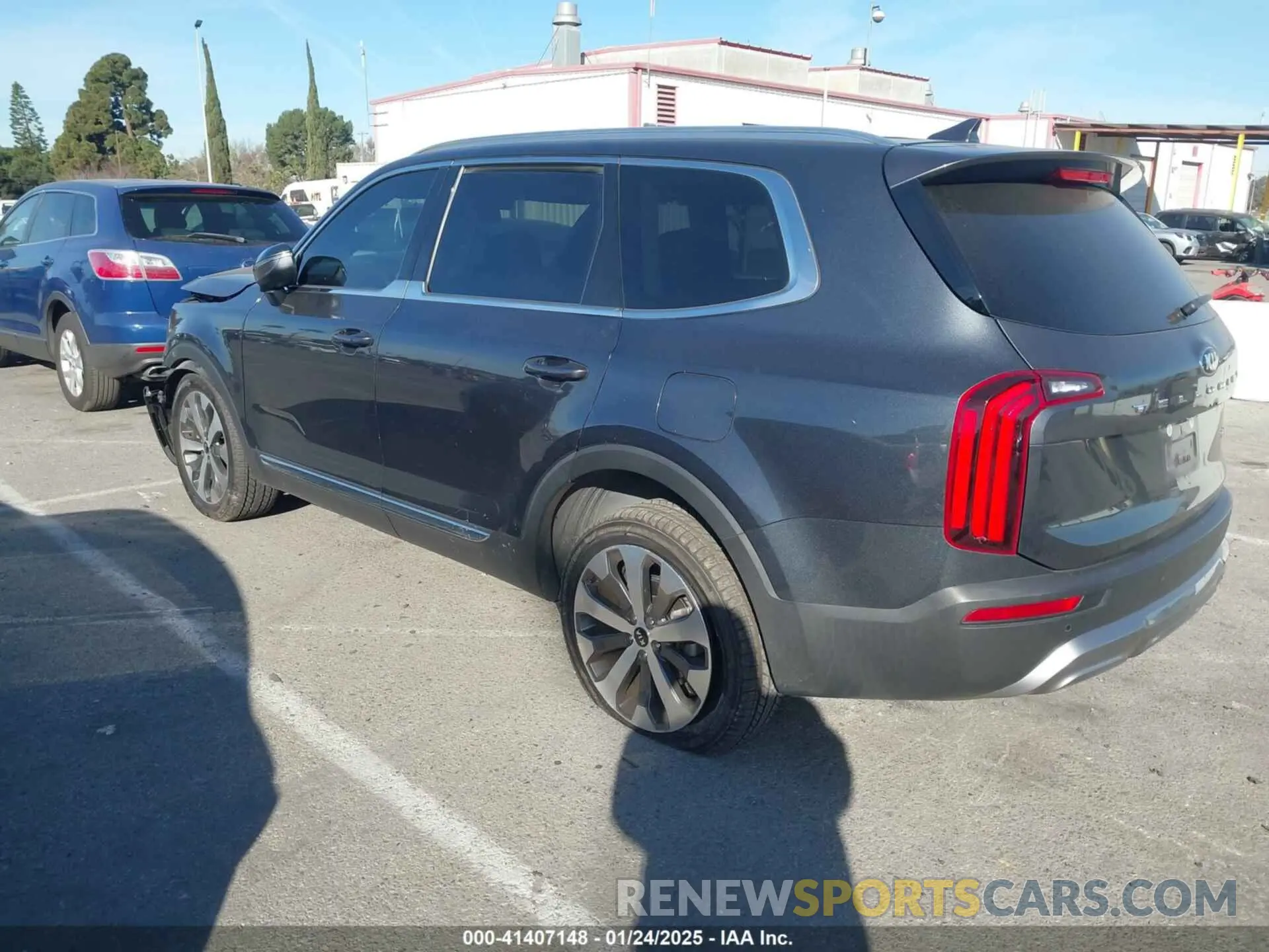 3 Фотография поврежденного автомобиля 5XYP34HC9MG156033 KIA TELLURIDE 2021