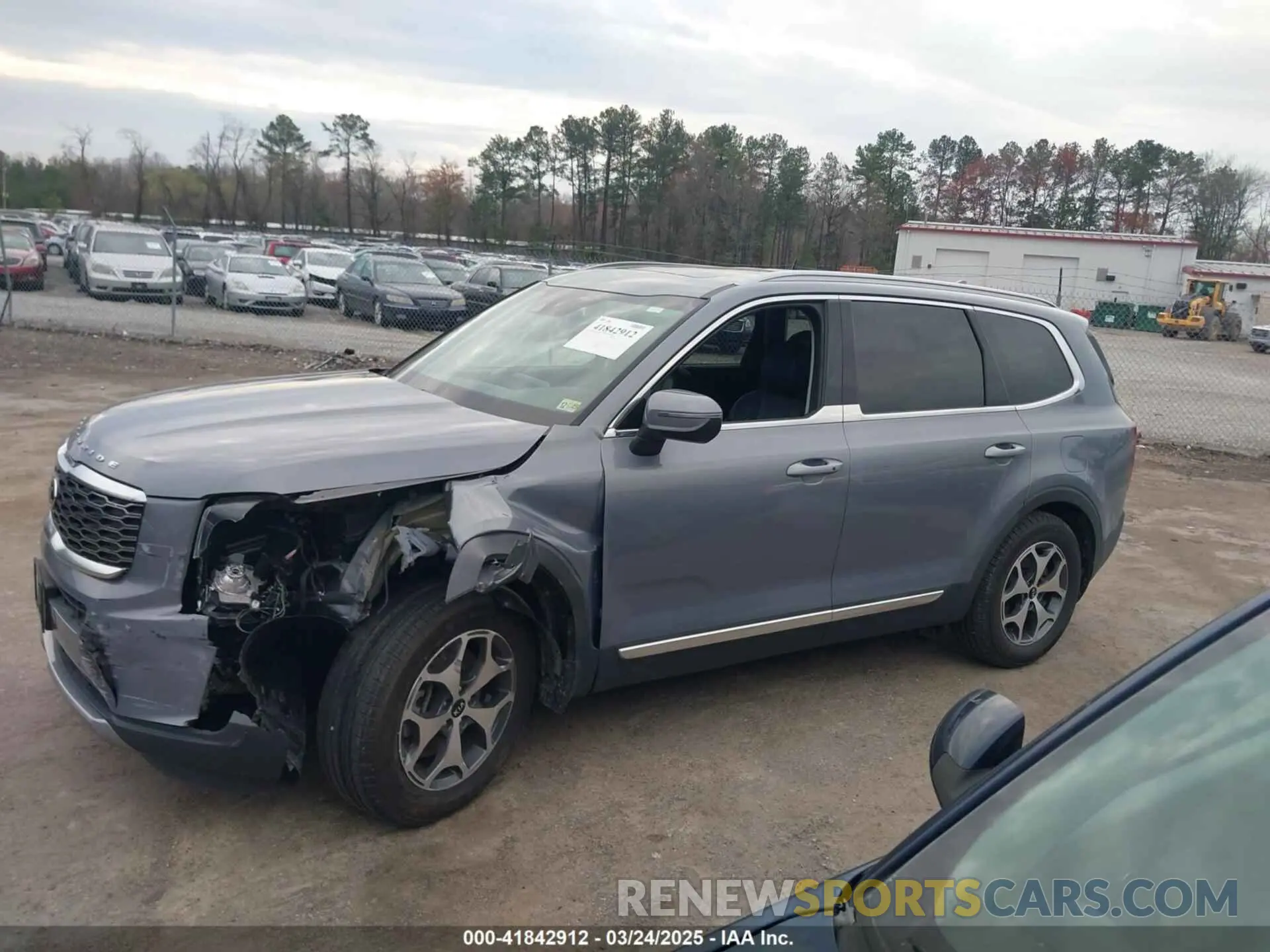 14 Photograph of a damaged car 5XYP34HCXMG123526 KIA TELLURIDE 2021