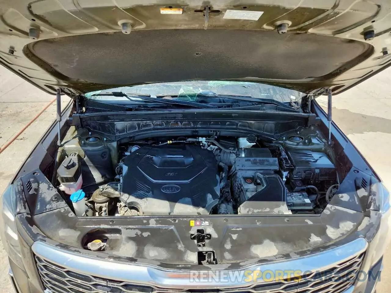 12 Photograph of a damaged car 5XYP34HCXMG188876 KIA TELLURIDE 2021