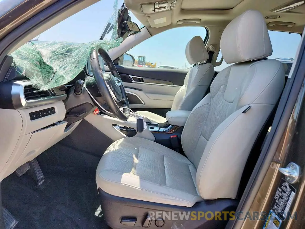 7 Photograph of a damaged car 5XYP34HCXMG188876 KIA TELLURIDE 2021